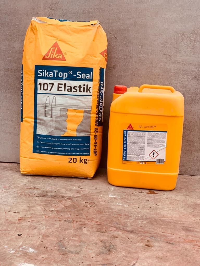 Top Seal -107 Tam Elastik Çift Kompenantlı A+B 30 kg ( İzolasyon Malzemesi )