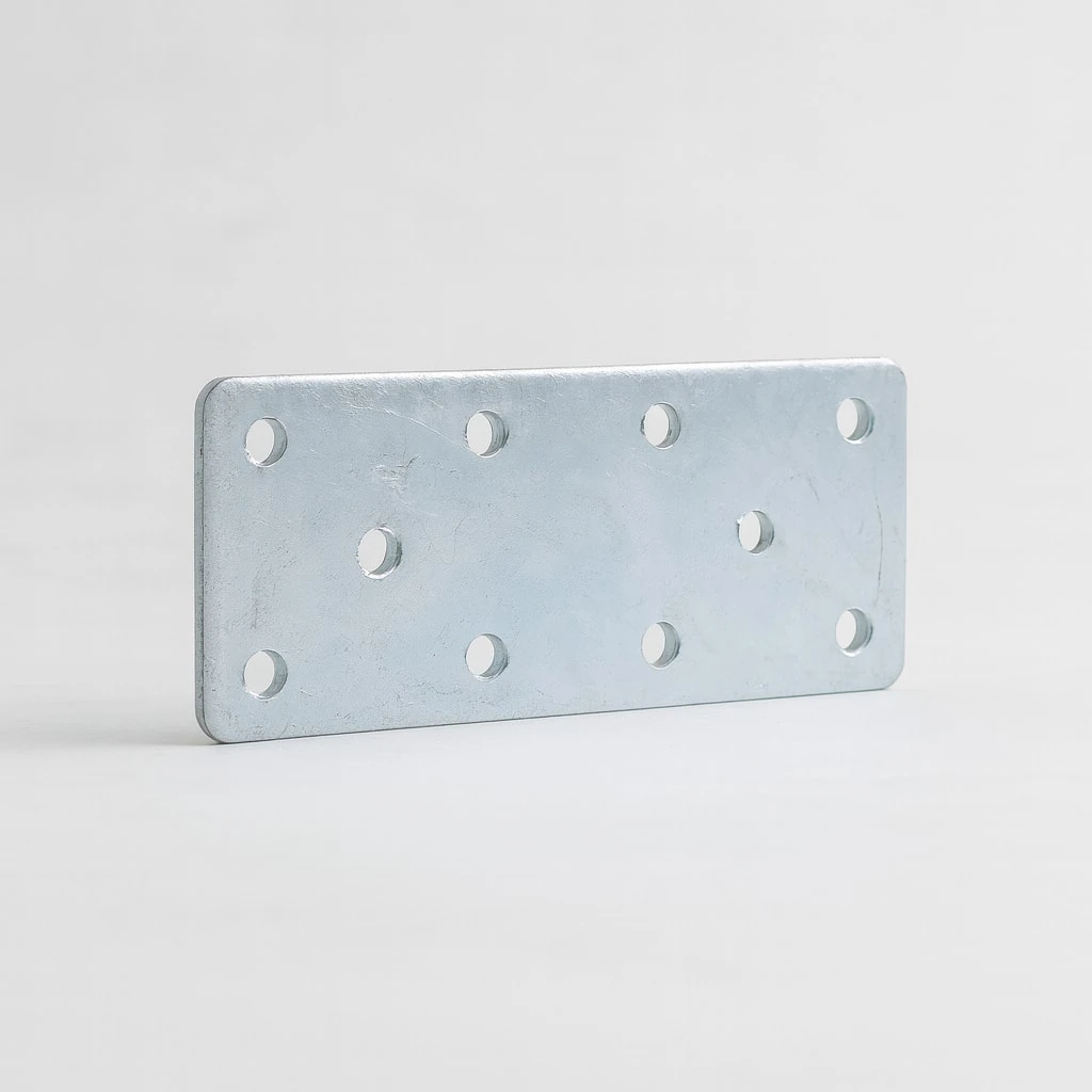 (10 Adet) Mobilya Dolap Duvar Sabitleme Metal Köşebent Düz Gönye 40X100 mm Bağlantı Aparatı