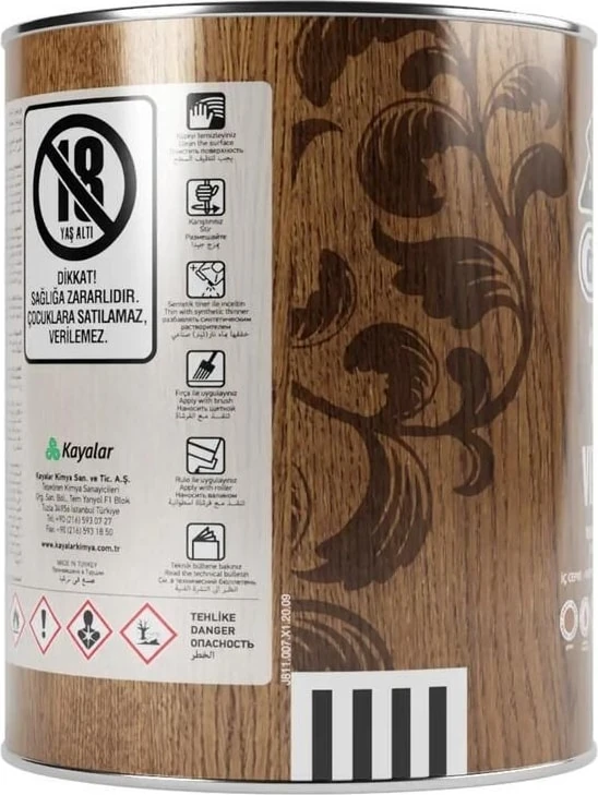 Yat Verniği 0,75 Lt -Şeffaf