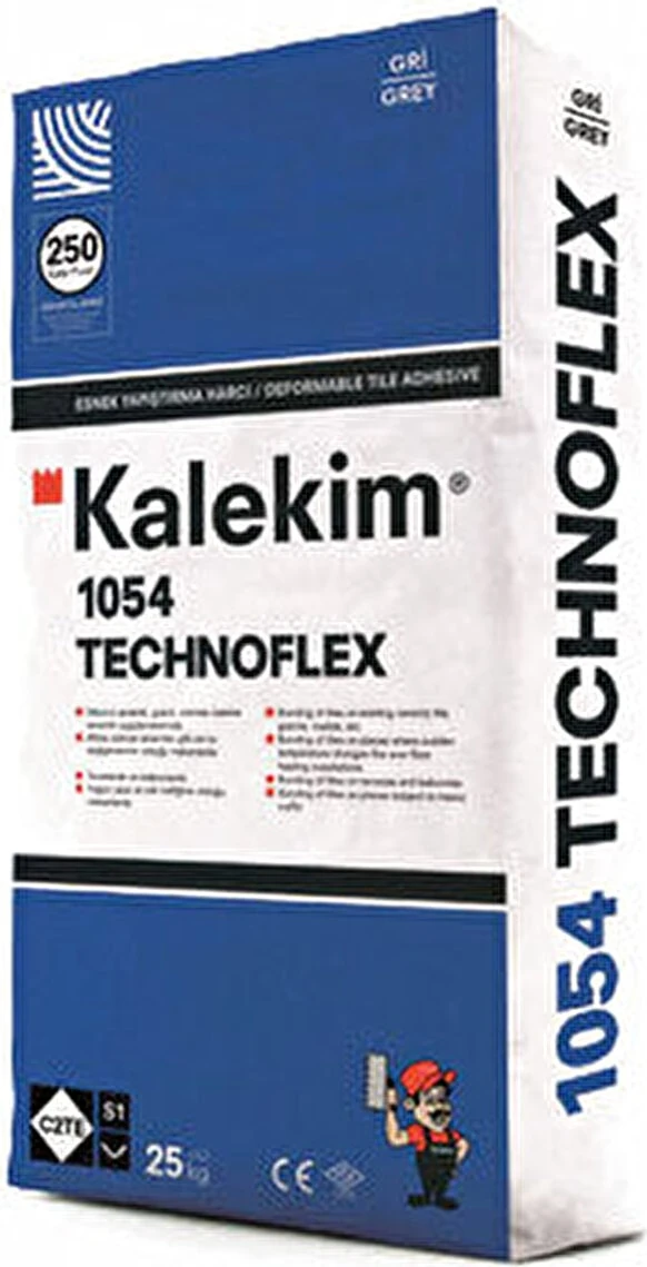 1054 Technoflex Yap C2TES1 Gri 25 kg