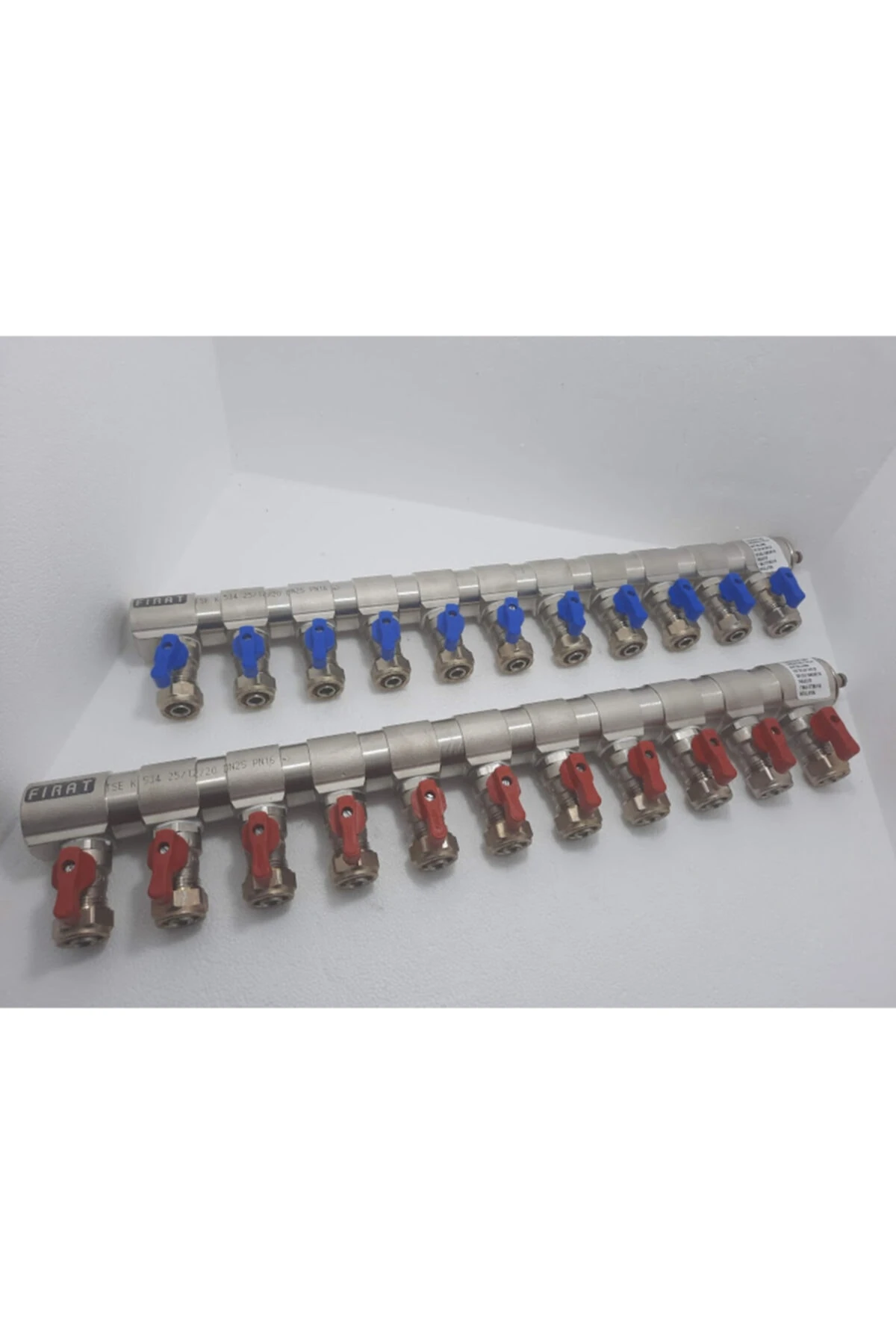 1"mini Küresel Vanalı 11 Çıkışlı Kollektör Takımı