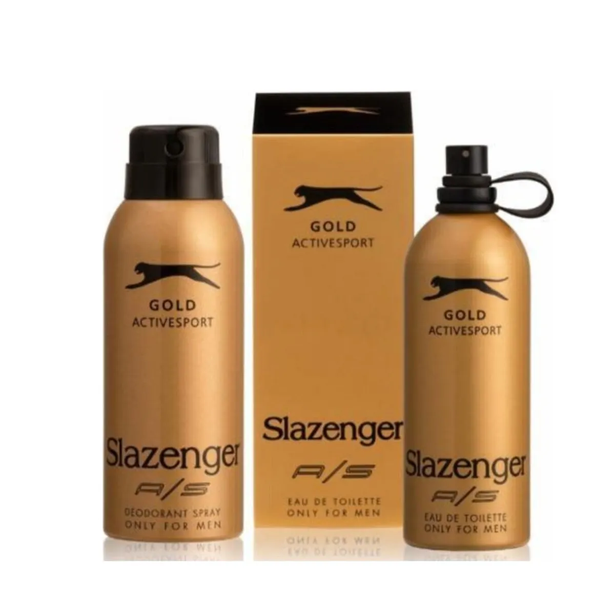 Slazenger Active Sport Gold Erkek 125 Ml Parfüm + 150 Ml Deodorant Set