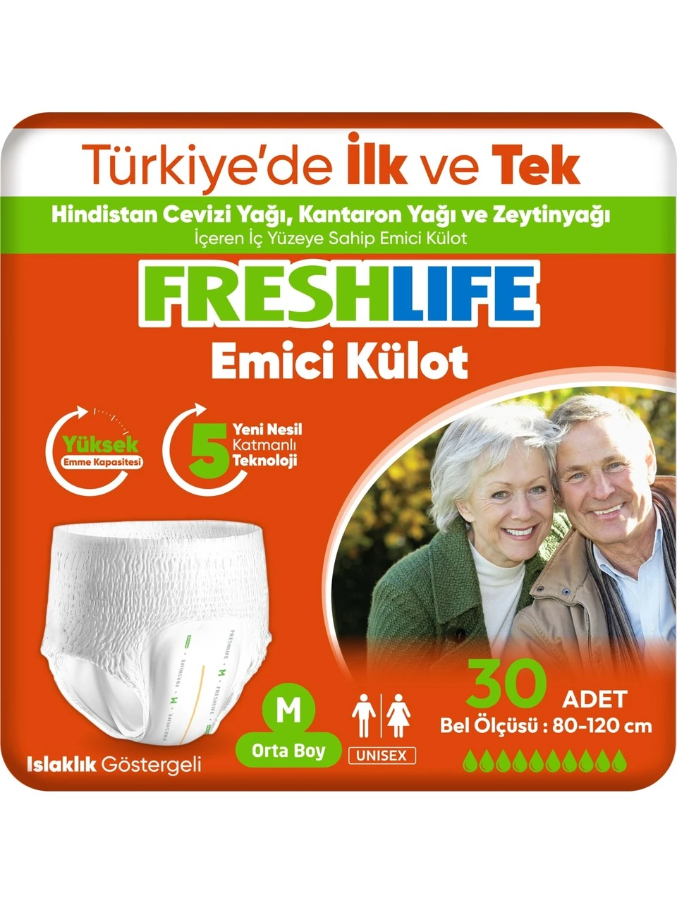 Freshlife Medium Emici Külot 30 Adet