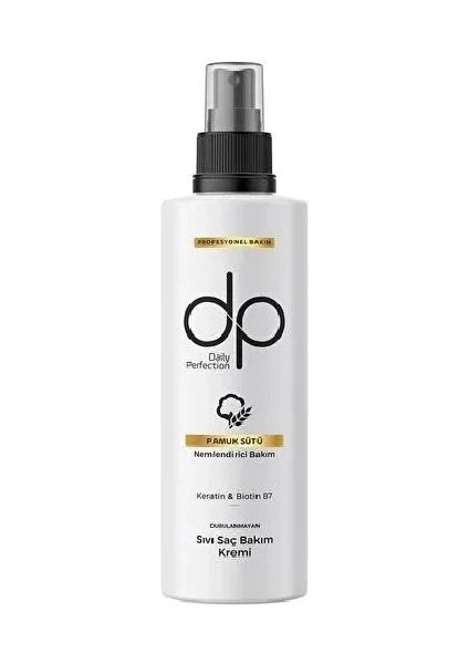 DP Sıvı Saç Kremi Nemlendirici Bakım Pamuk Sütü 180 ml