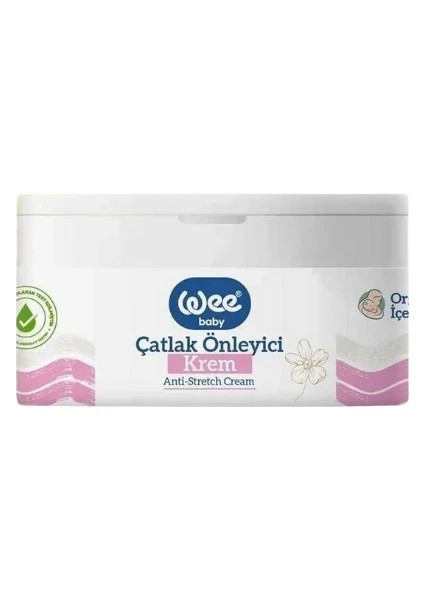 Wee Baby Organik Çatlak Önleyici Krem 150 ml