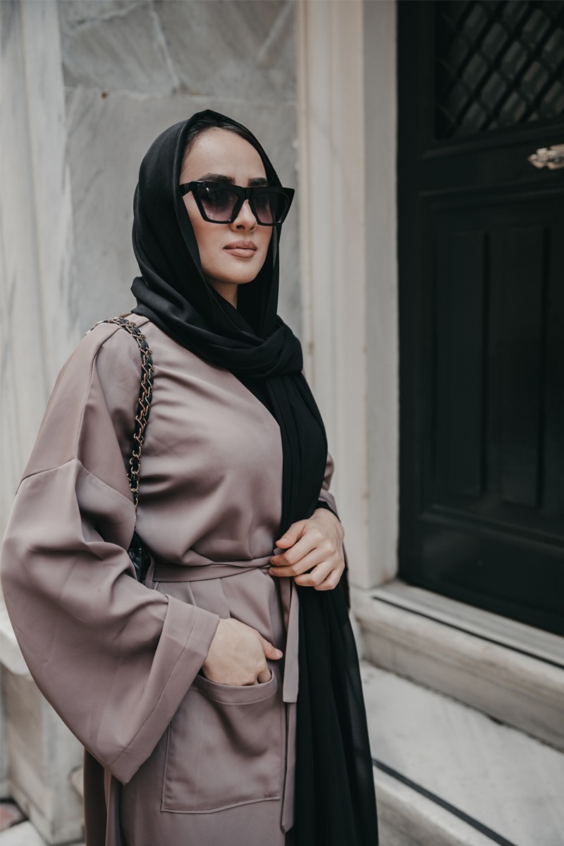 Lavinya Abaya  - Vizon / Mink