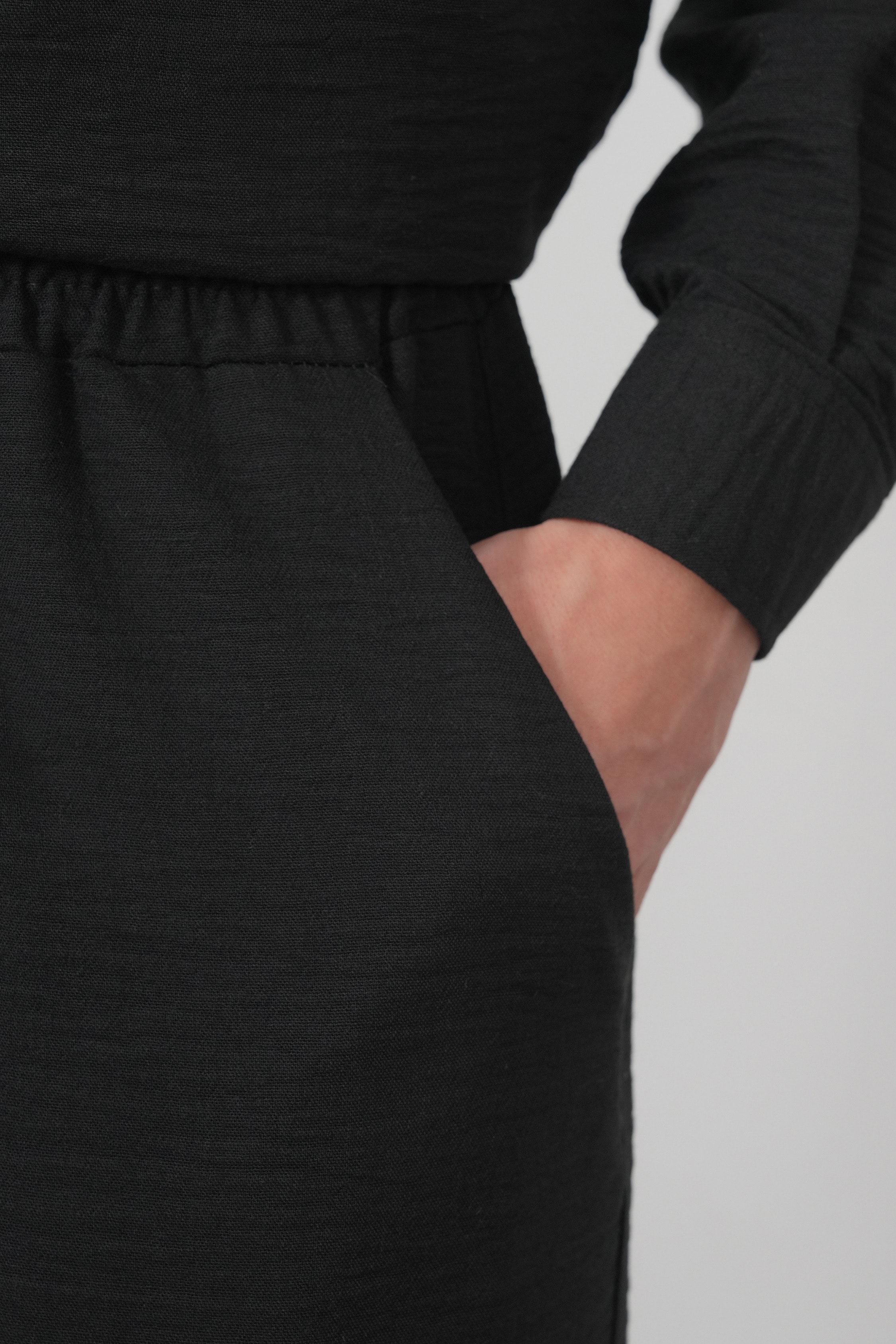 Dokulu Jogger Pantolon Rahat Kesim FW256000