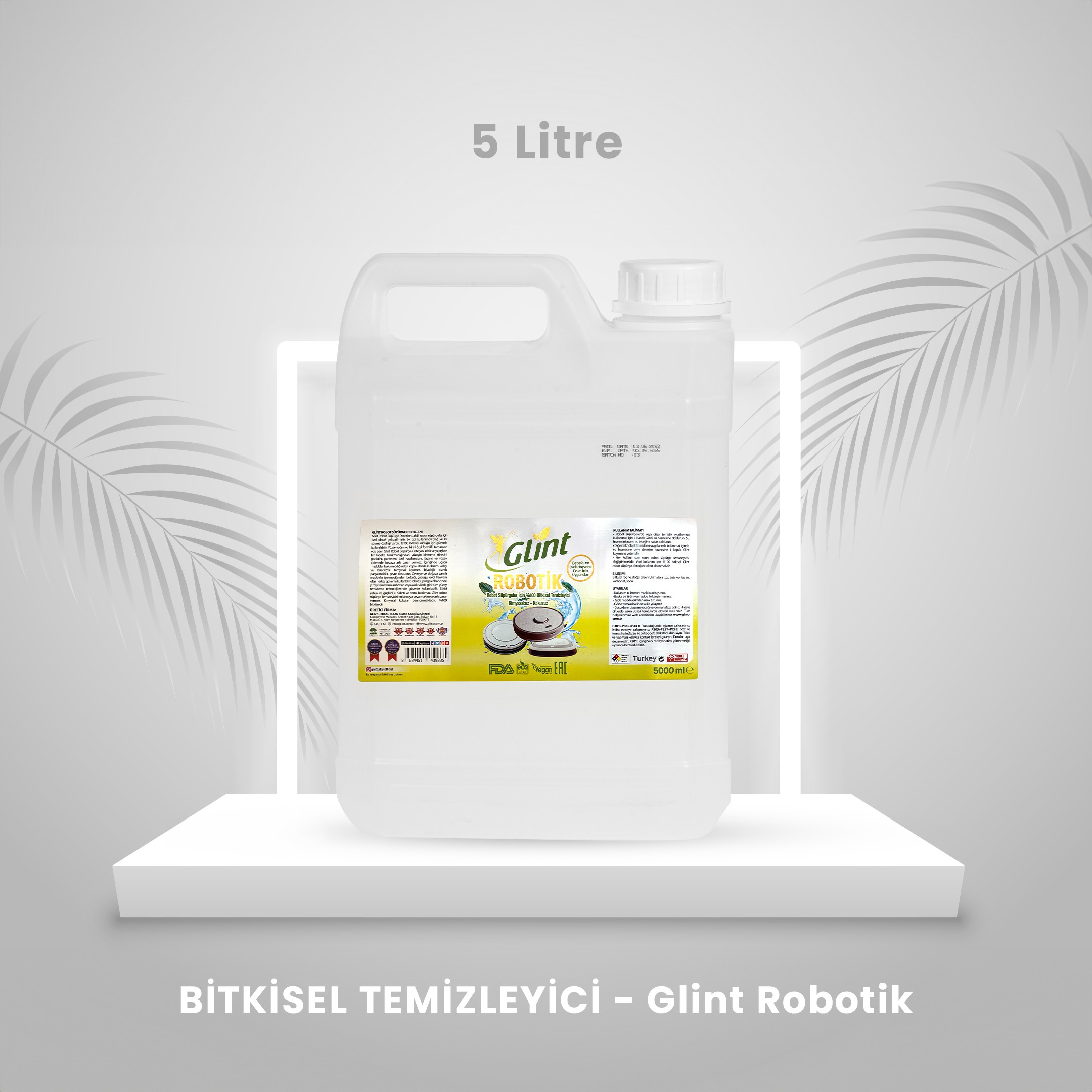 Glint Robotik - Bitkisel Temizleyici - 5 Litre