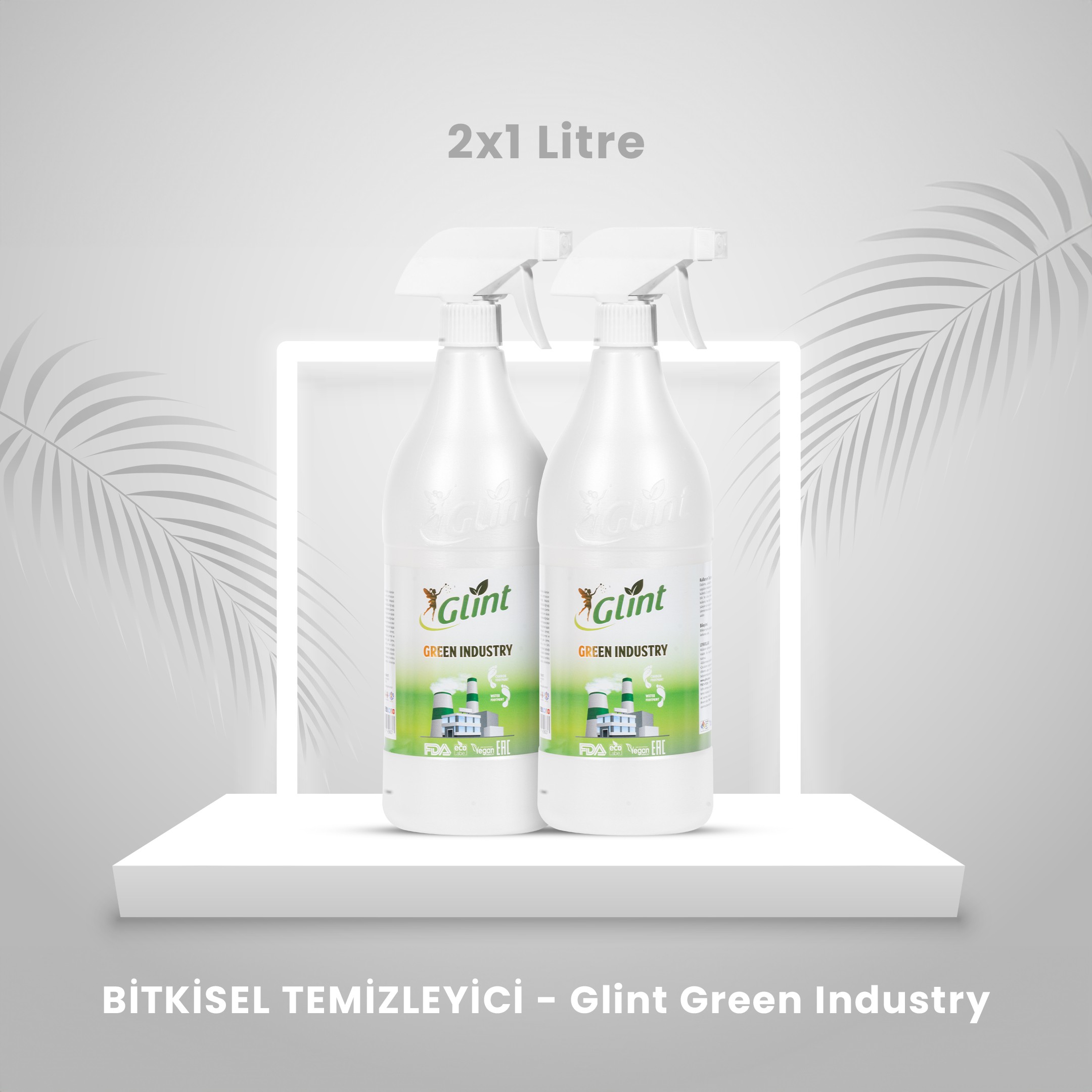 Glint Green Industry - Bitkisel - 2 X 1 Litre