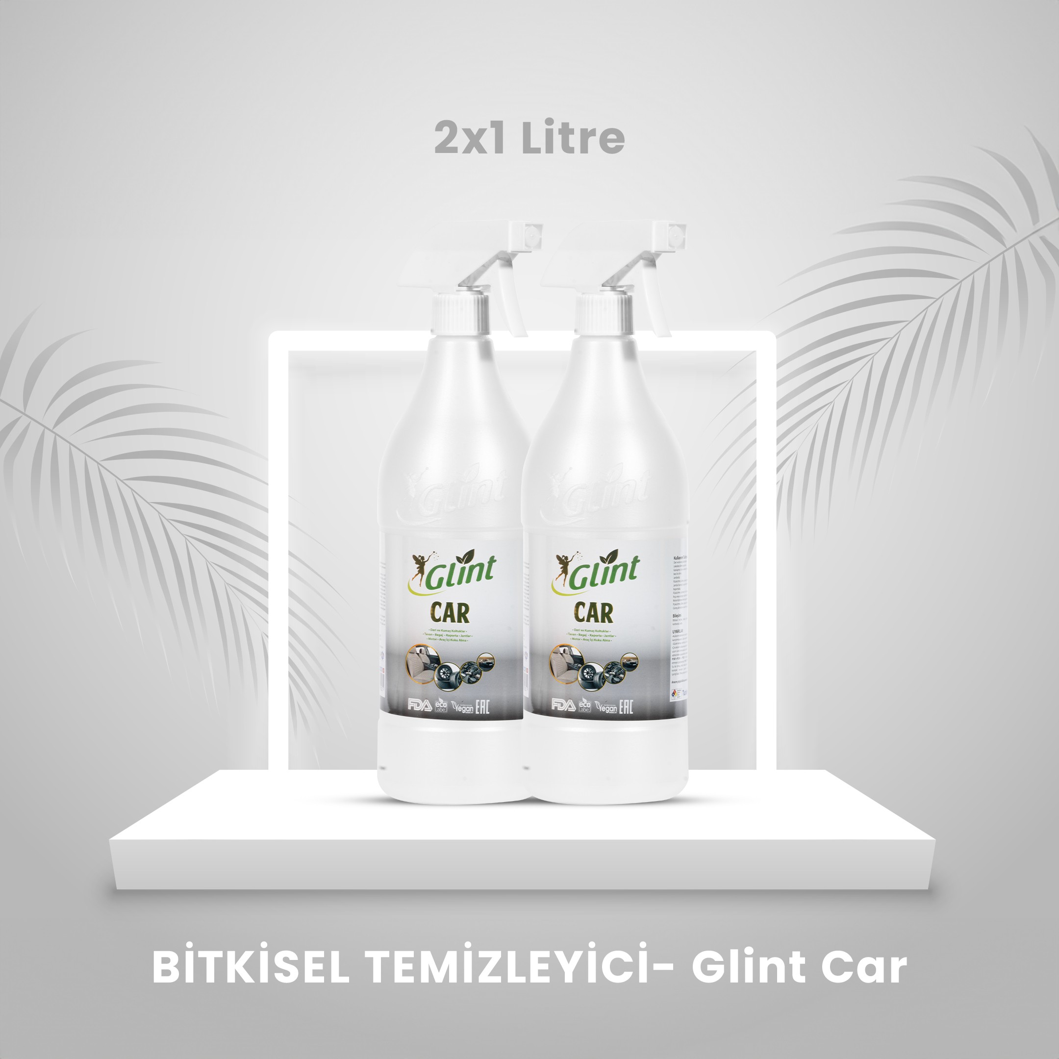 Glint Car - Bitkisel Temizleyici - 2 X 1 Litre