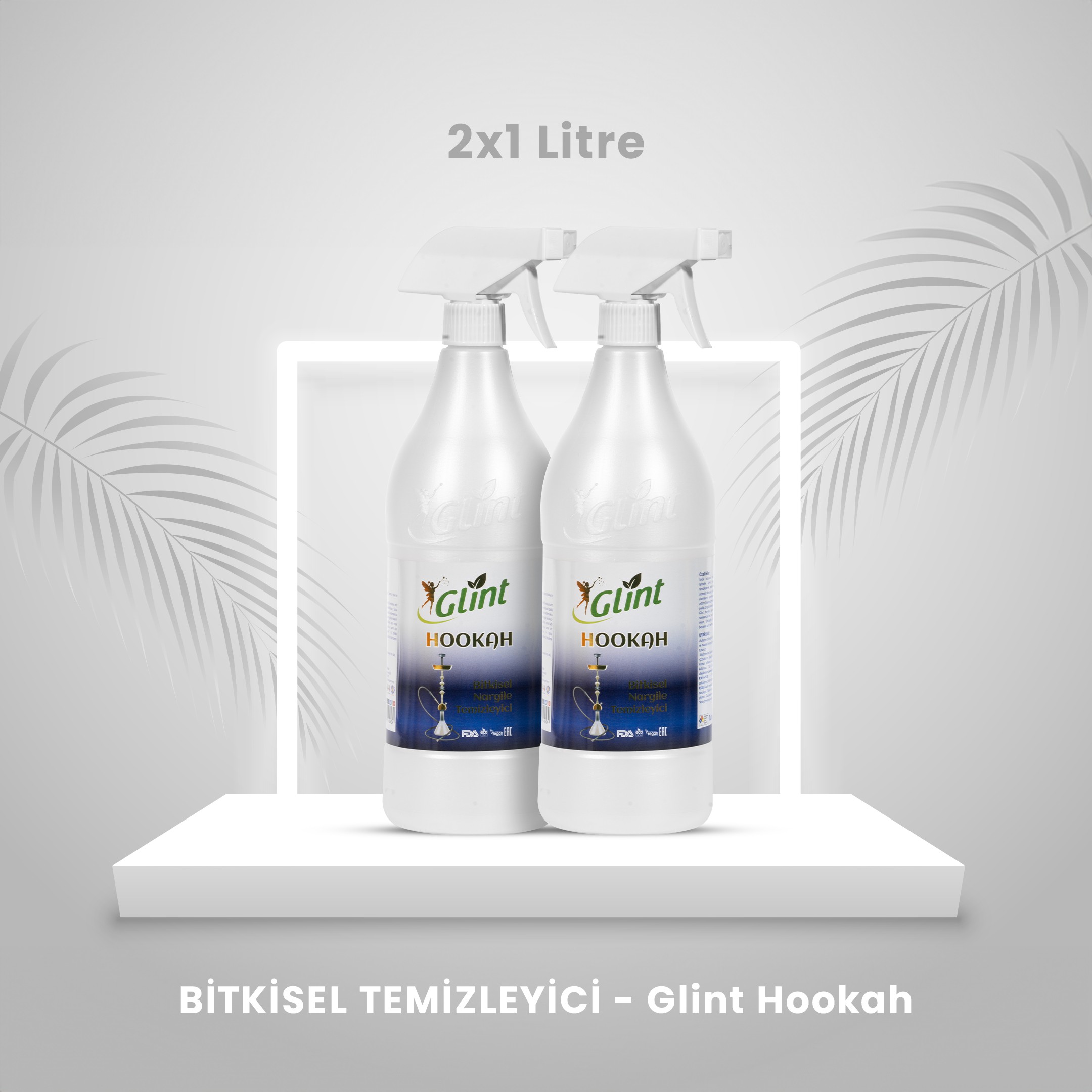 Glint Hookah - Bitkisel Temizleyici - 2 X 1 Litre