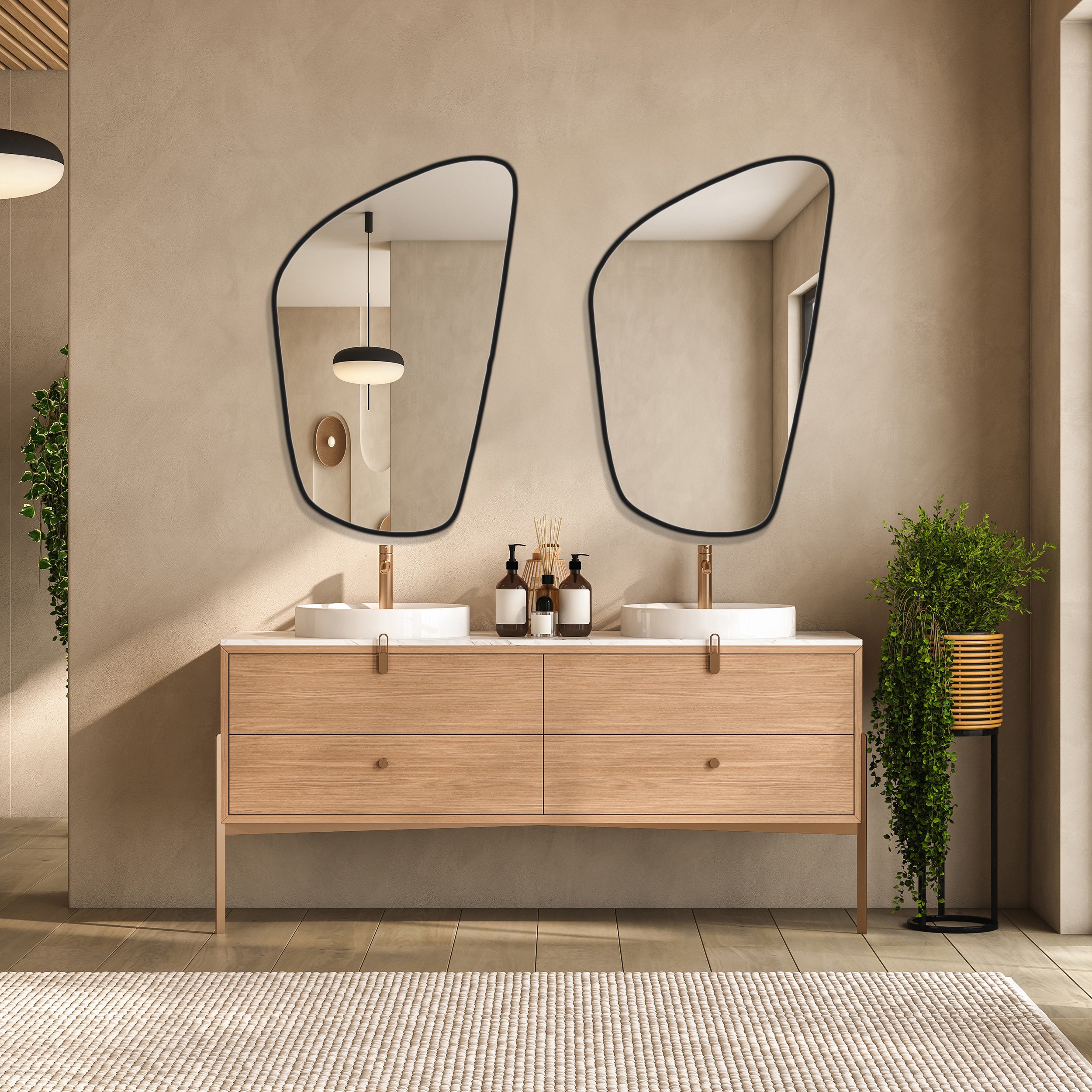 'Pecchia' Modern Banyo Aynası