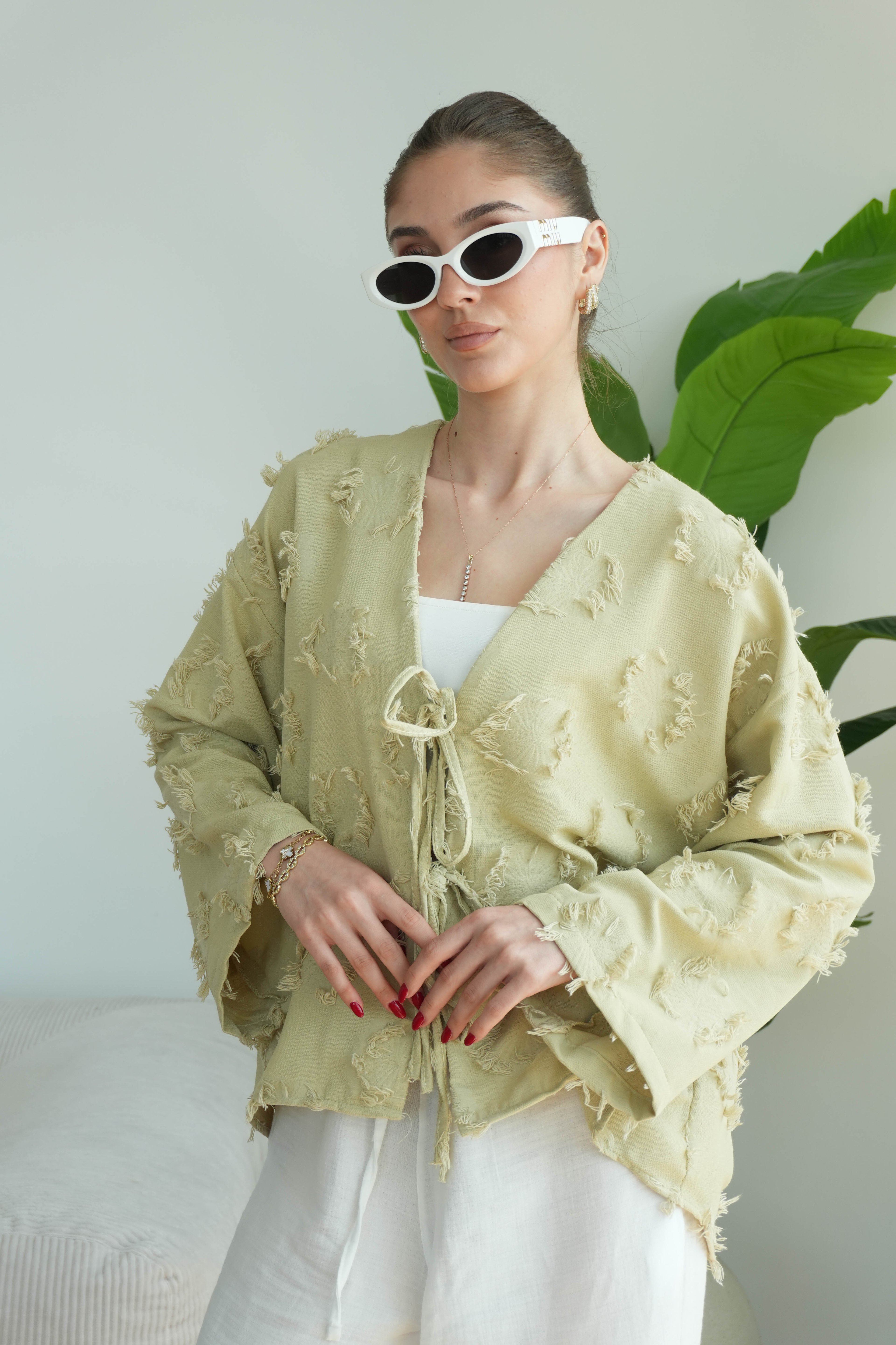 Florina Kimono - Yeşil