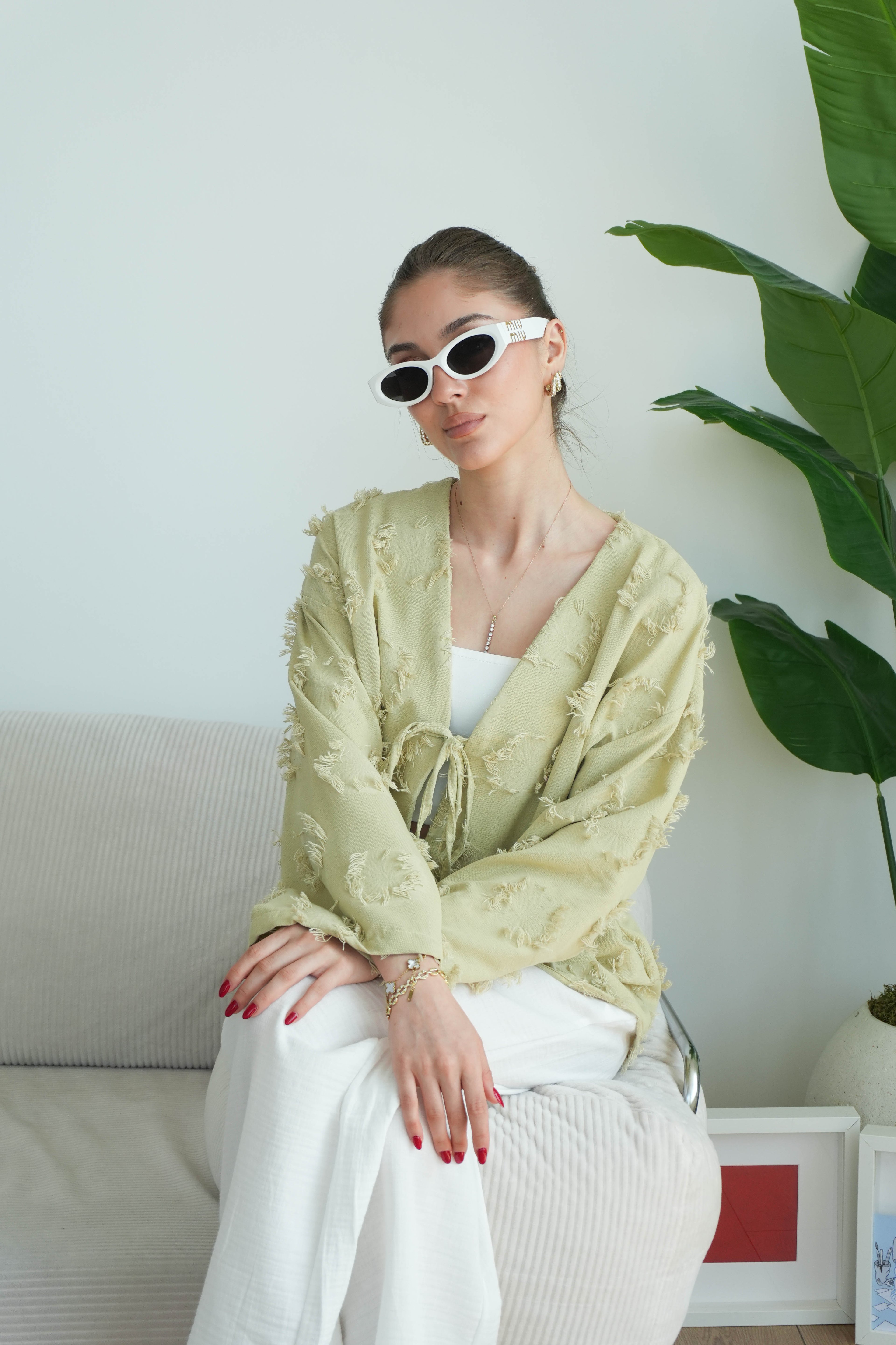 Florina Kimono - Yeşil