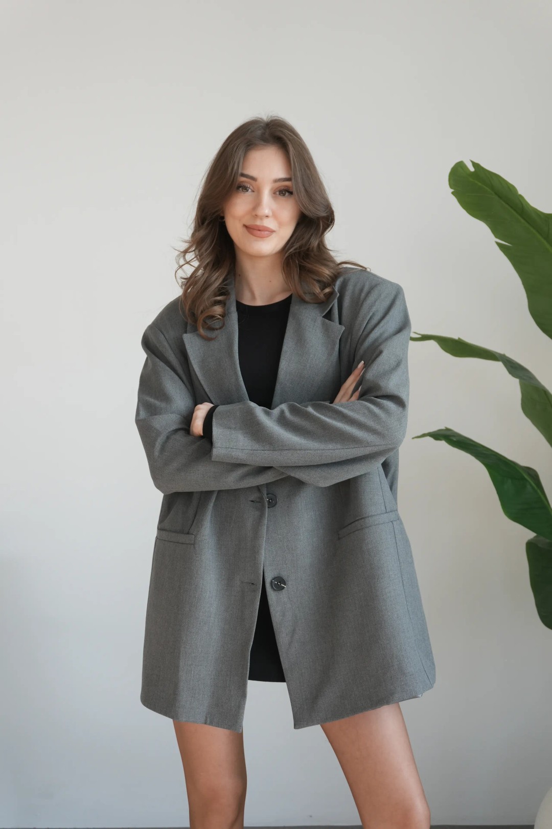 Oversize blazer ceket kombinleri - Ceutr