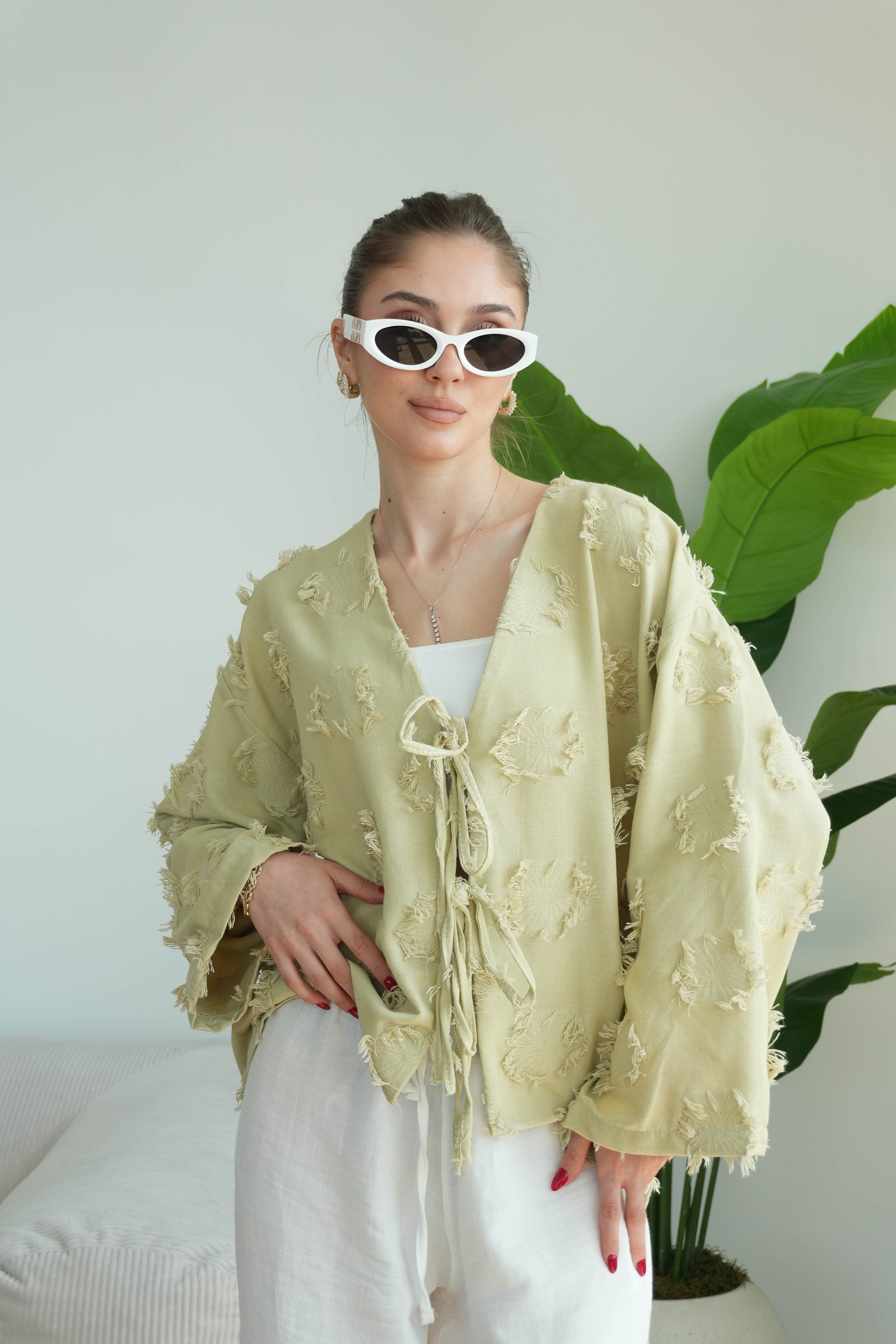 Florina Kimono - Yeşil