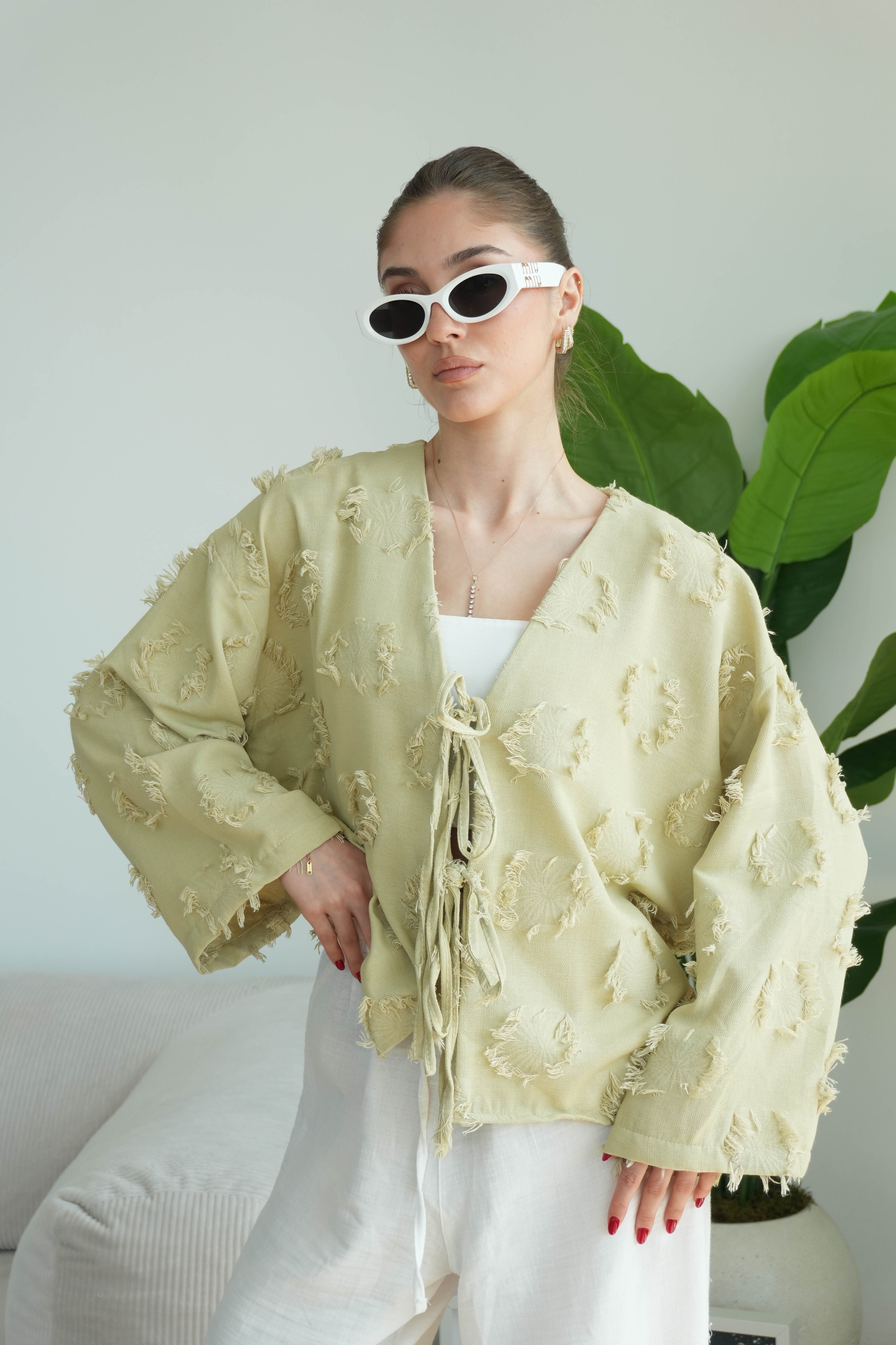 Florina Kimono - Yeşil