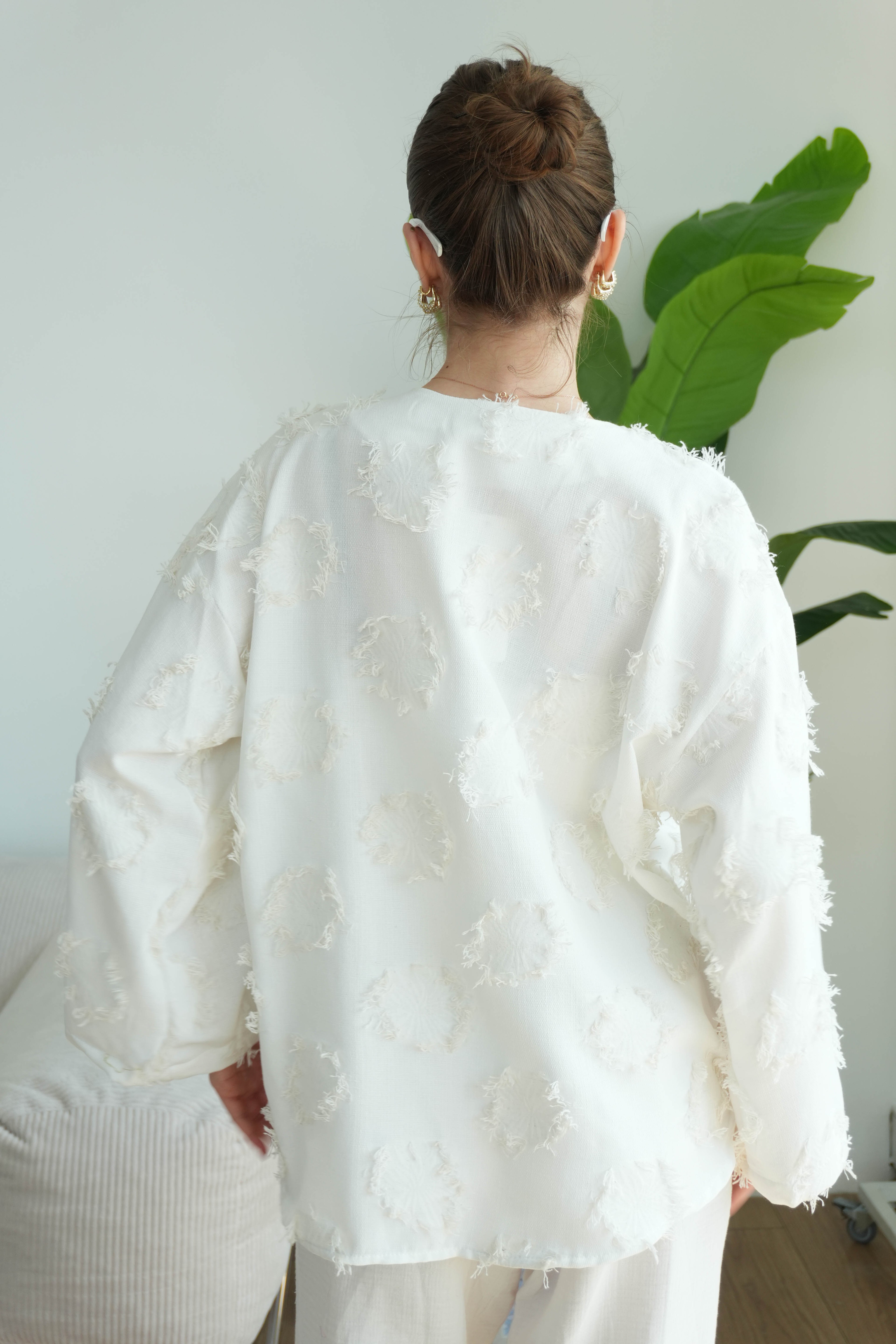 Florina Kimono - Beyaz