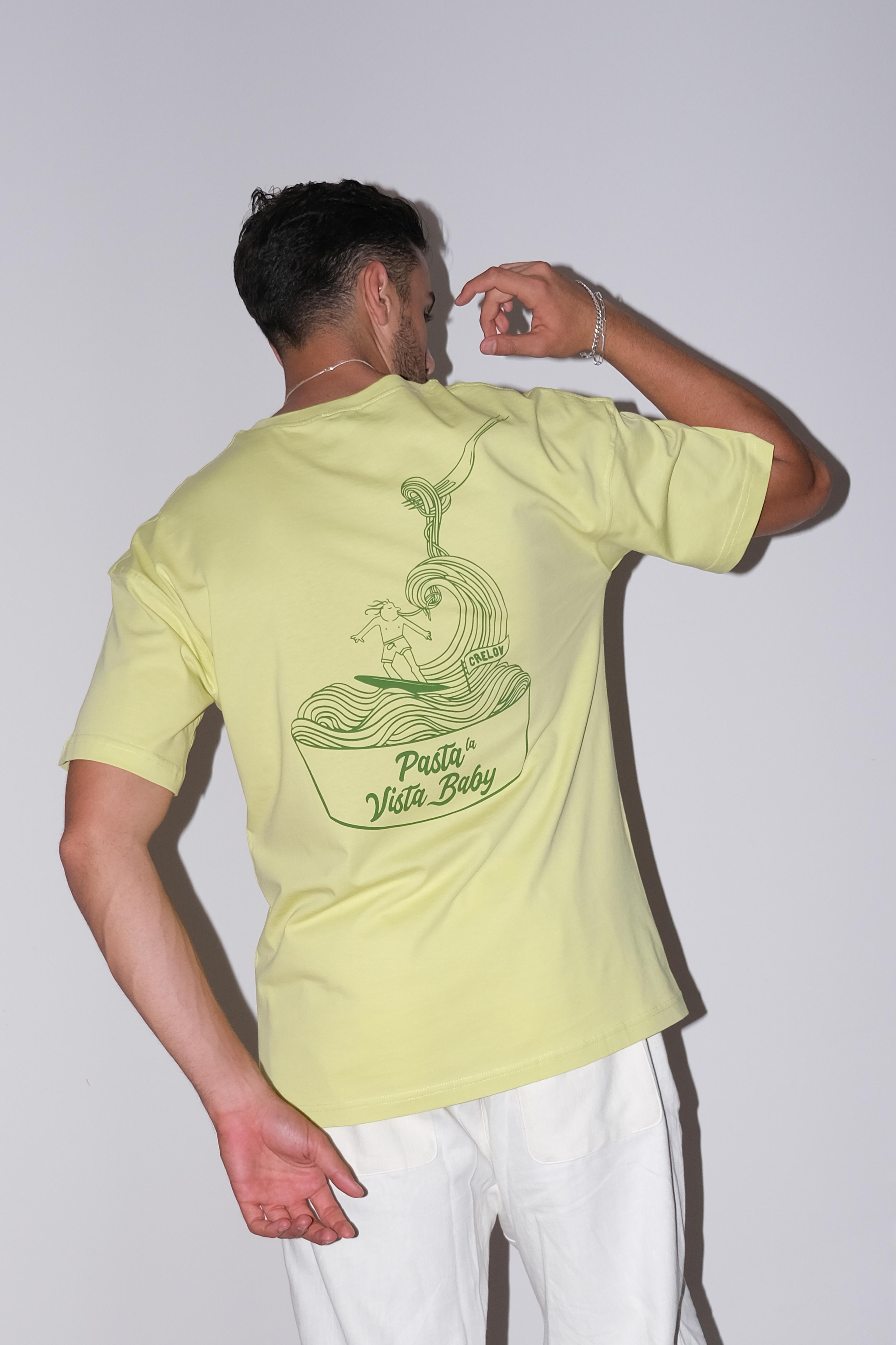 Crelov - Pasta La Vista Baby Unisex T-shirt - Yeşil