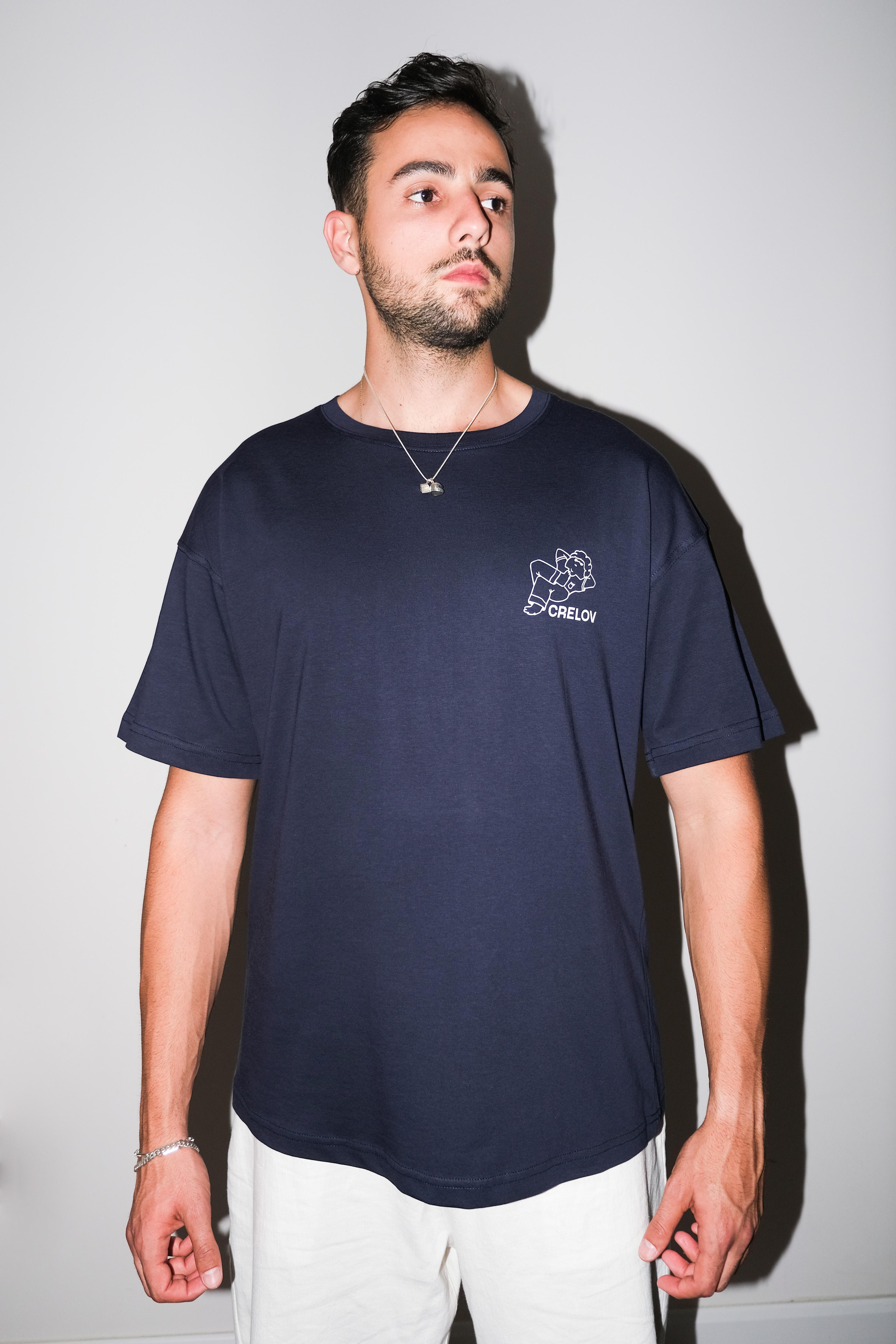 Crelov - Creative Company Unisex T-shirt - Lacivert