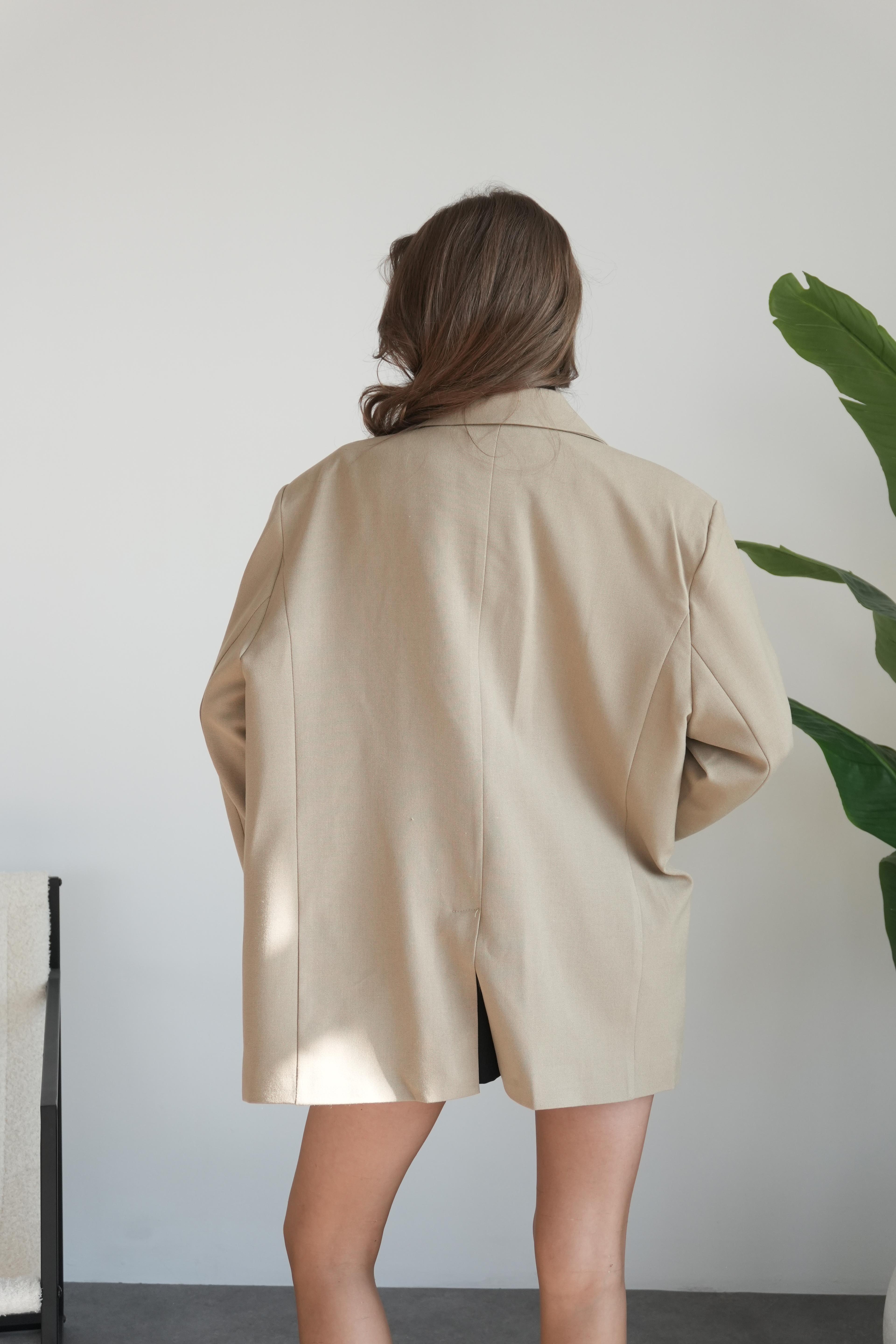 Oversize Blazer Ceket Premium Quality