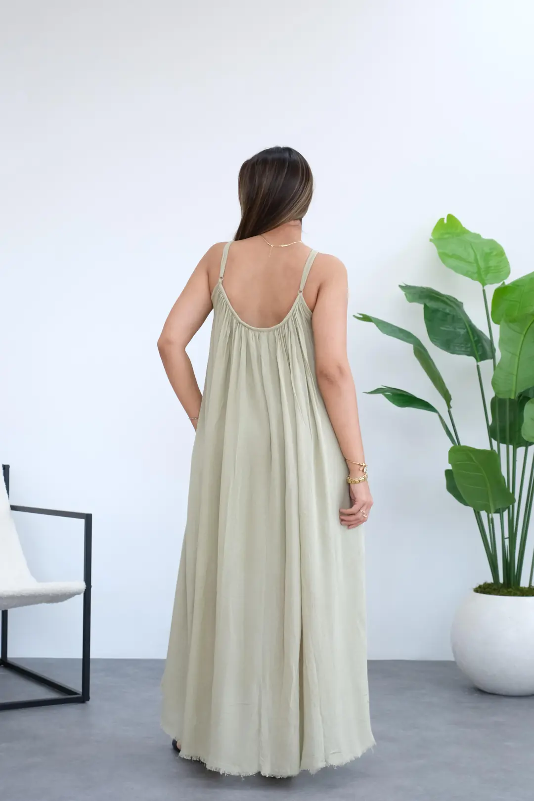 Askılı Ucu Püsküllü Elbise · 6
