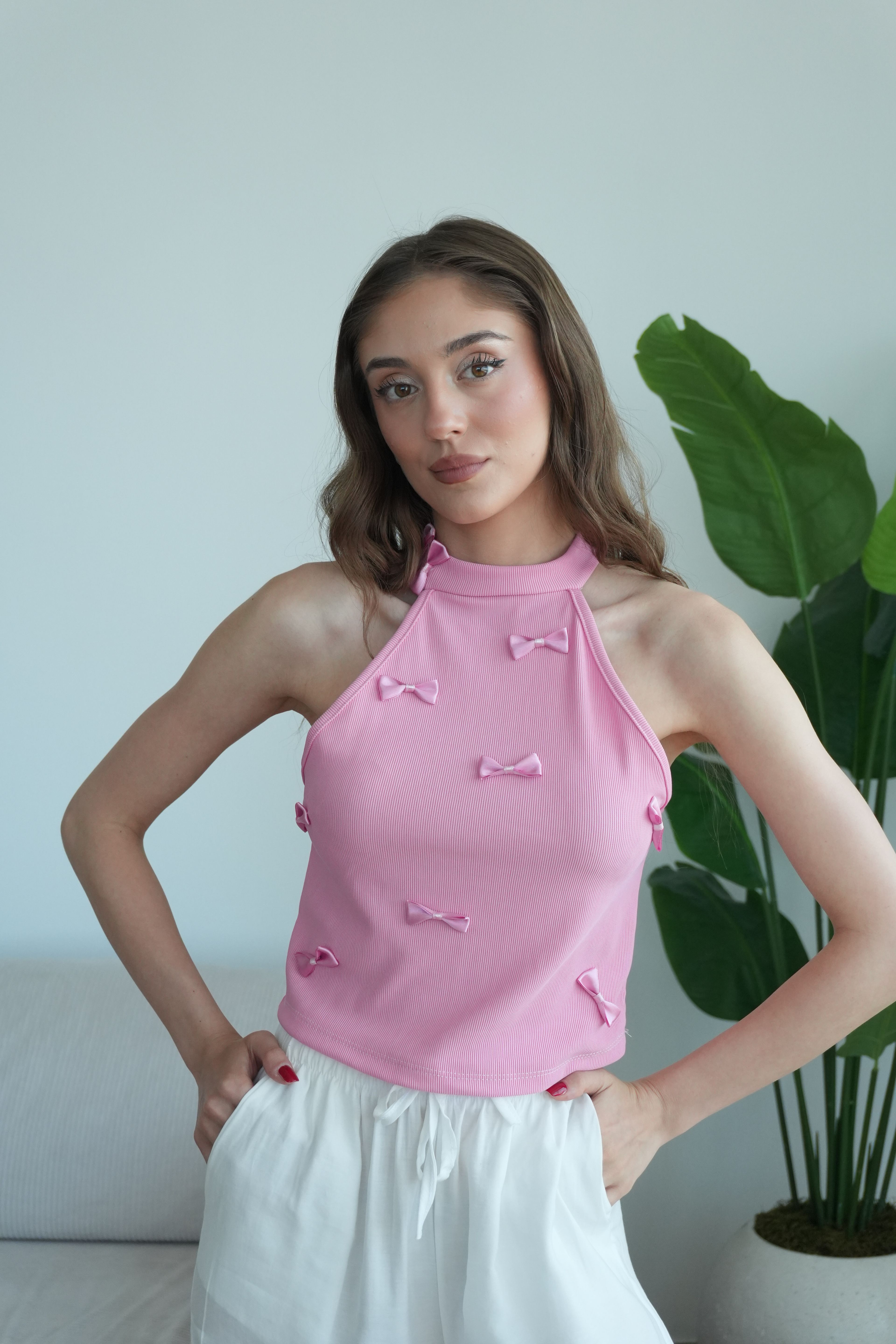 Rosalie Kurdele Detaylı Bluz