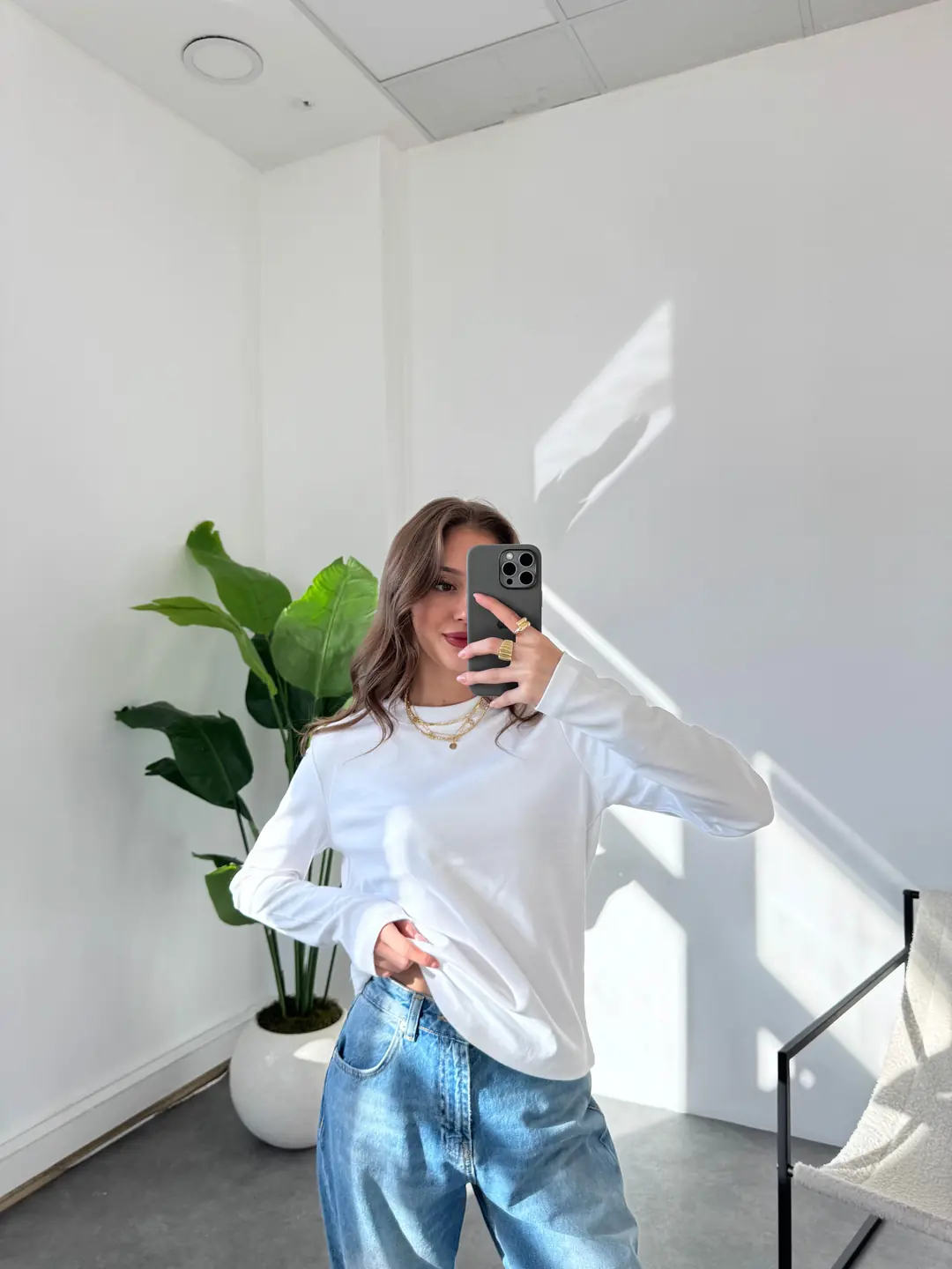 Uzun Kollu Basic Bluz · 3