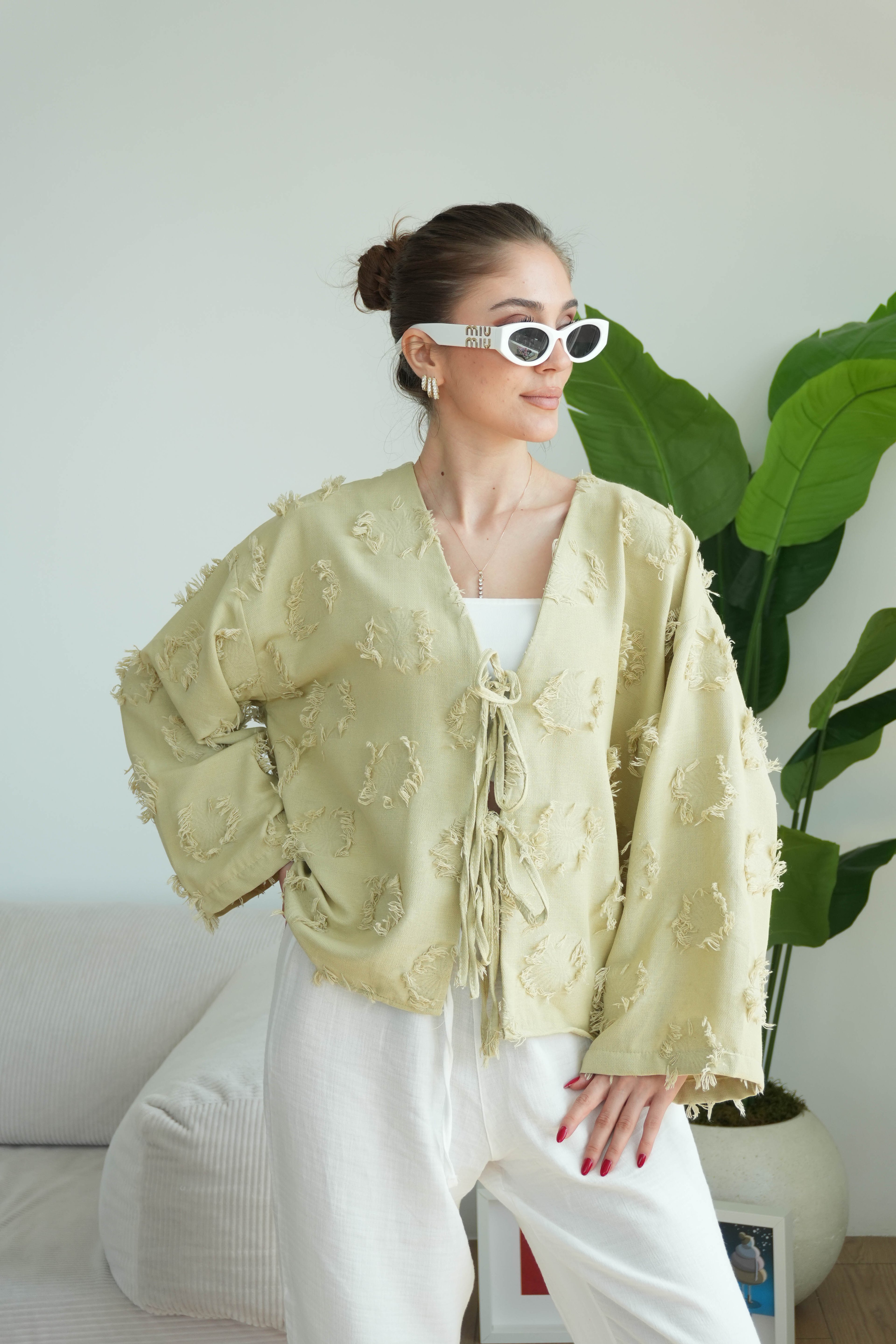 Florina Kimono - Yeşil