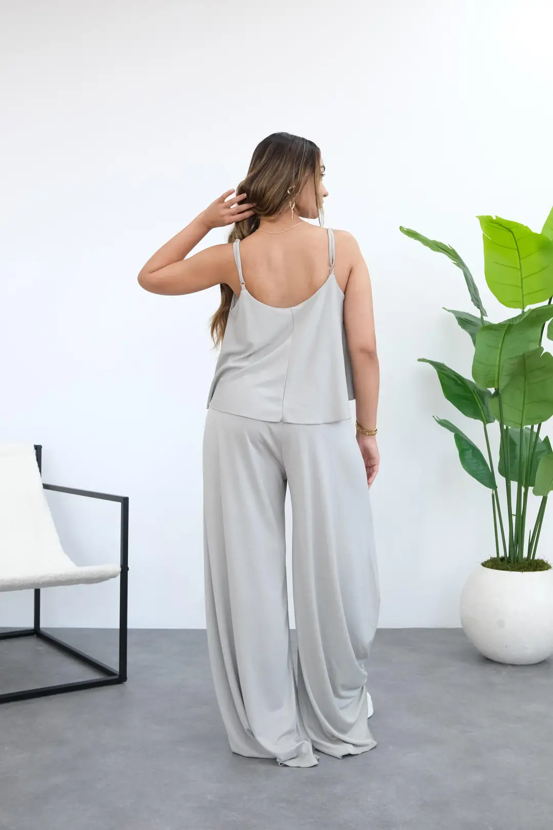 Premium Askılı Bluz Pantolon Takım · 8