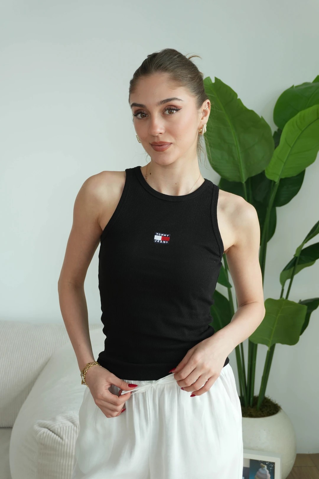 Trendy Halter yaka basic - ceutr.com