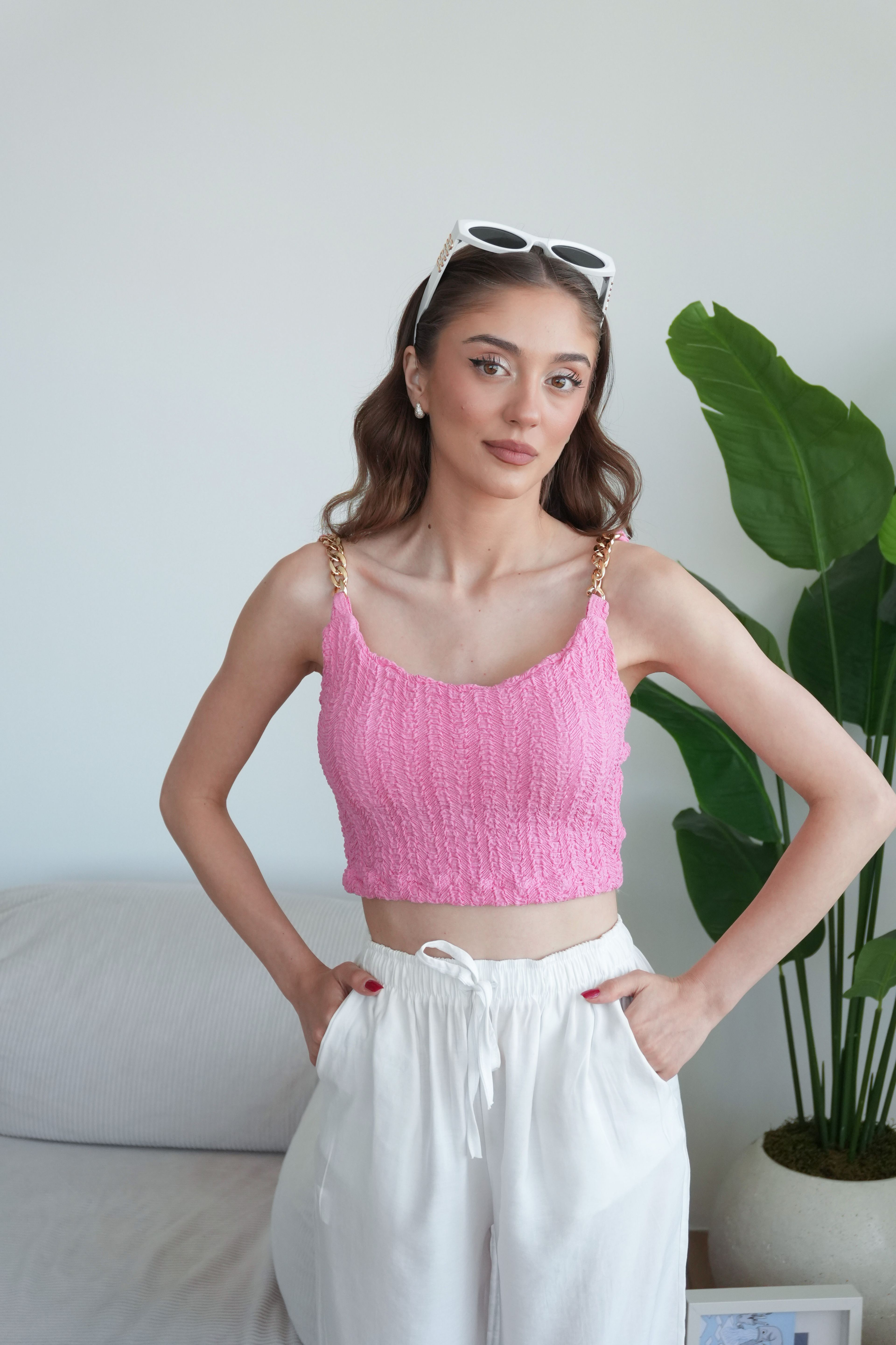 Barbie Zincir Askılı Bluz