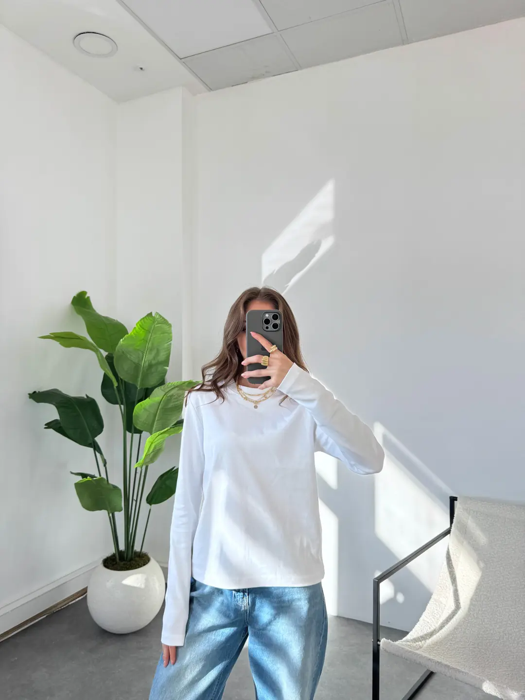 Uzun Kollu Basic Bluz · 2