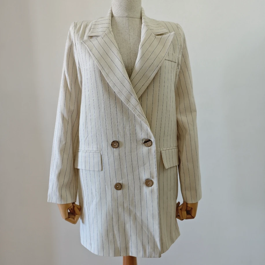 Keten Blazer Ceket - Ürün Kodu 1013