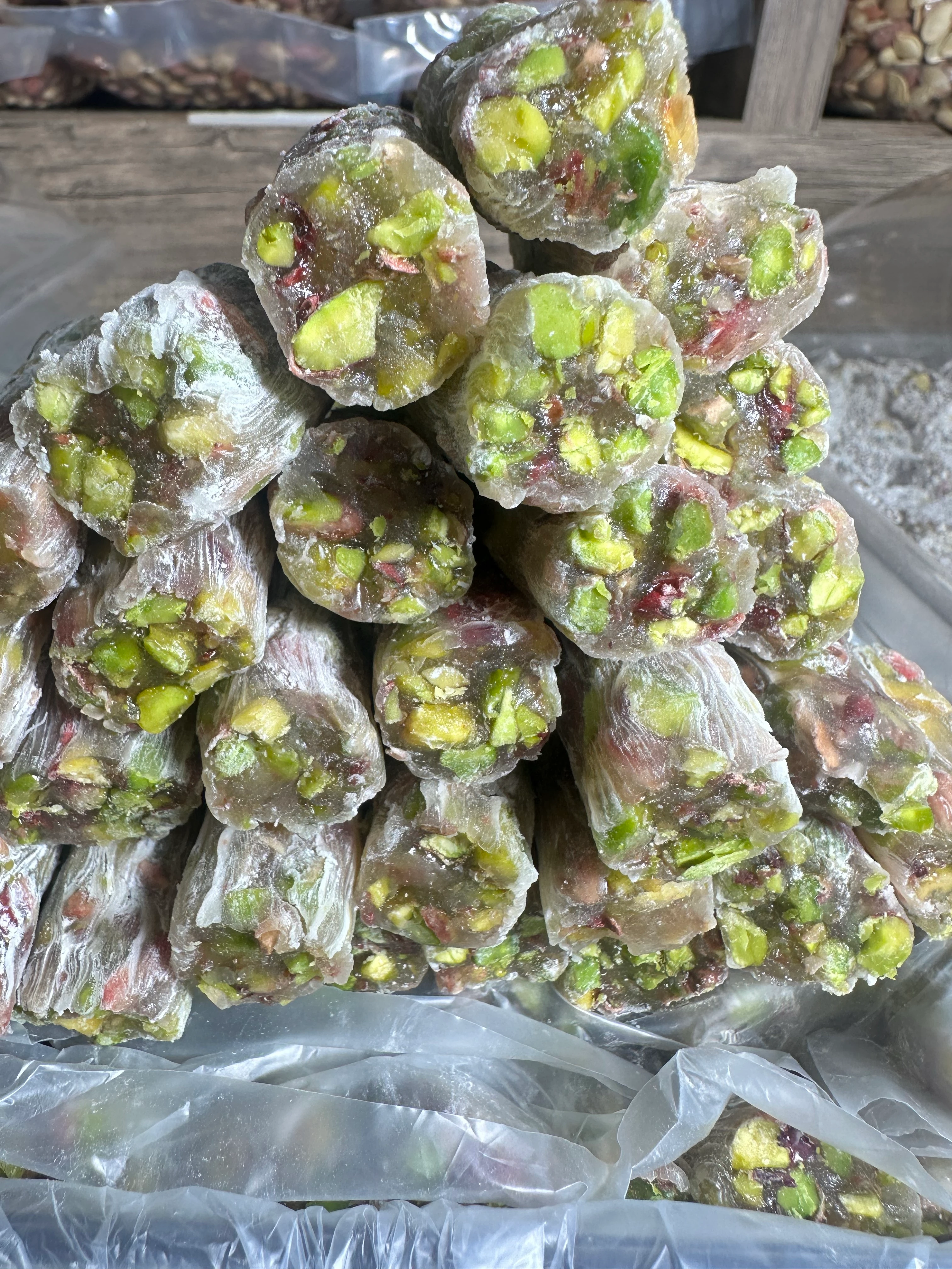 ÖZEL FİTİL LOKUM %70 FISTIK İÇİ