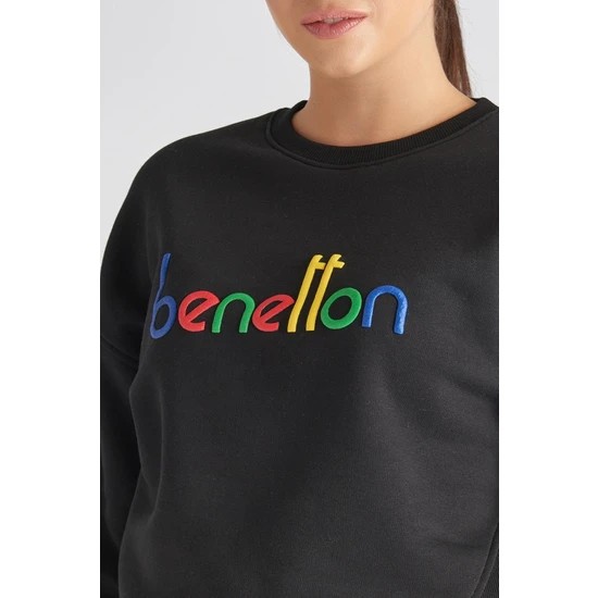 Benetton BNT-W100T Kadın Sweatshirt