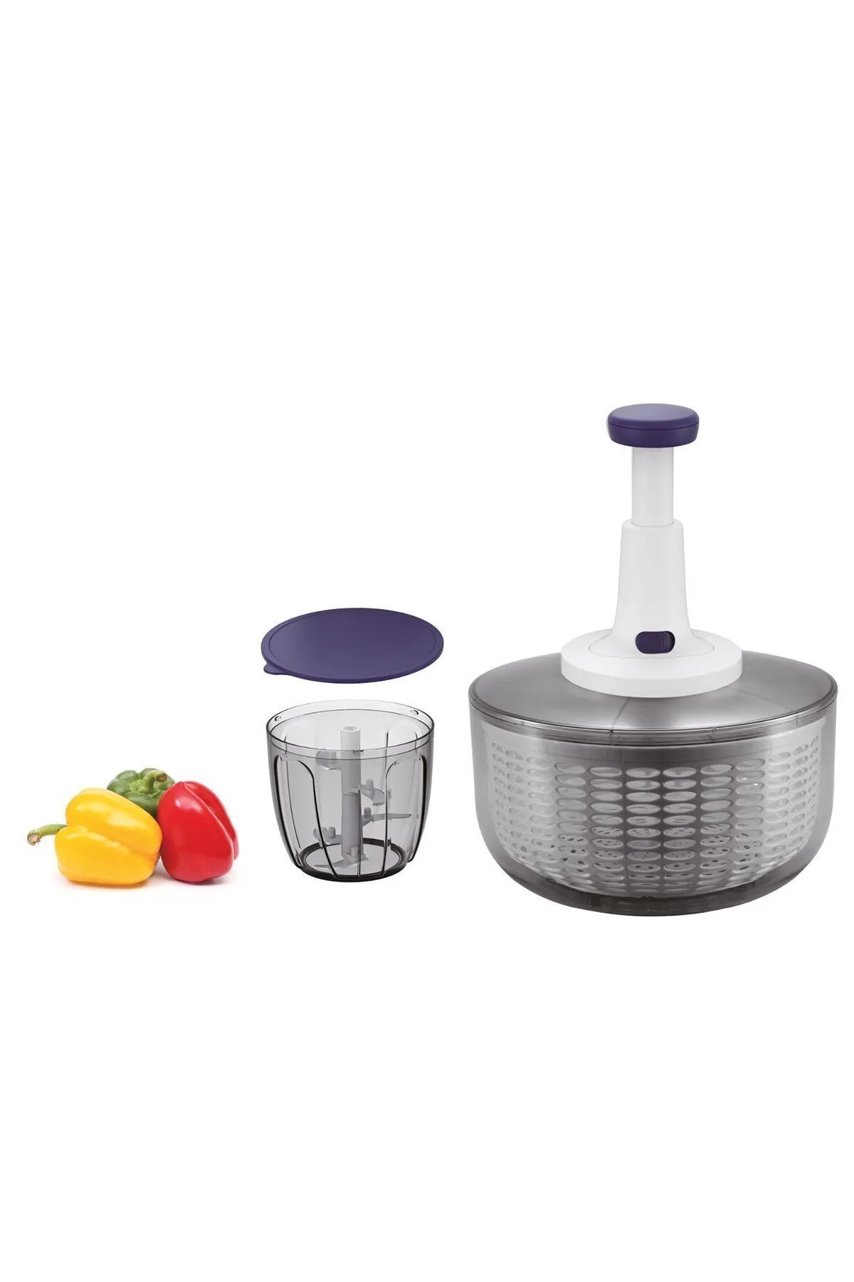 Vip Ahmet Chef Rondo 900 ml & Salata Kurutucu 6 Litre Set ( vp-907 )