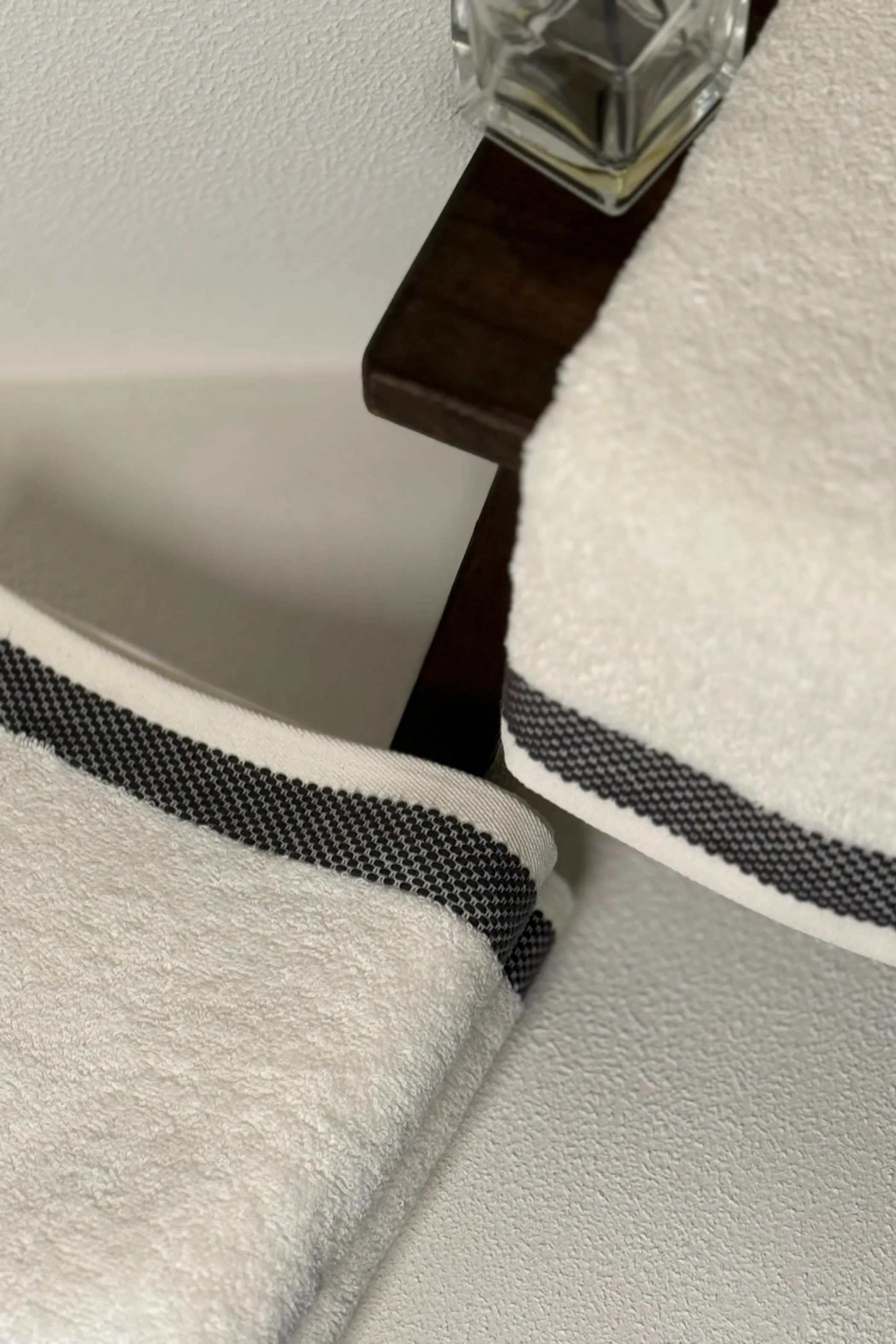 Lumia %100 Pamuk El Yüz Havlu Seti Misafir Çeyizlik 2 li Havlu Seti 50x90 Bej-Antrasit