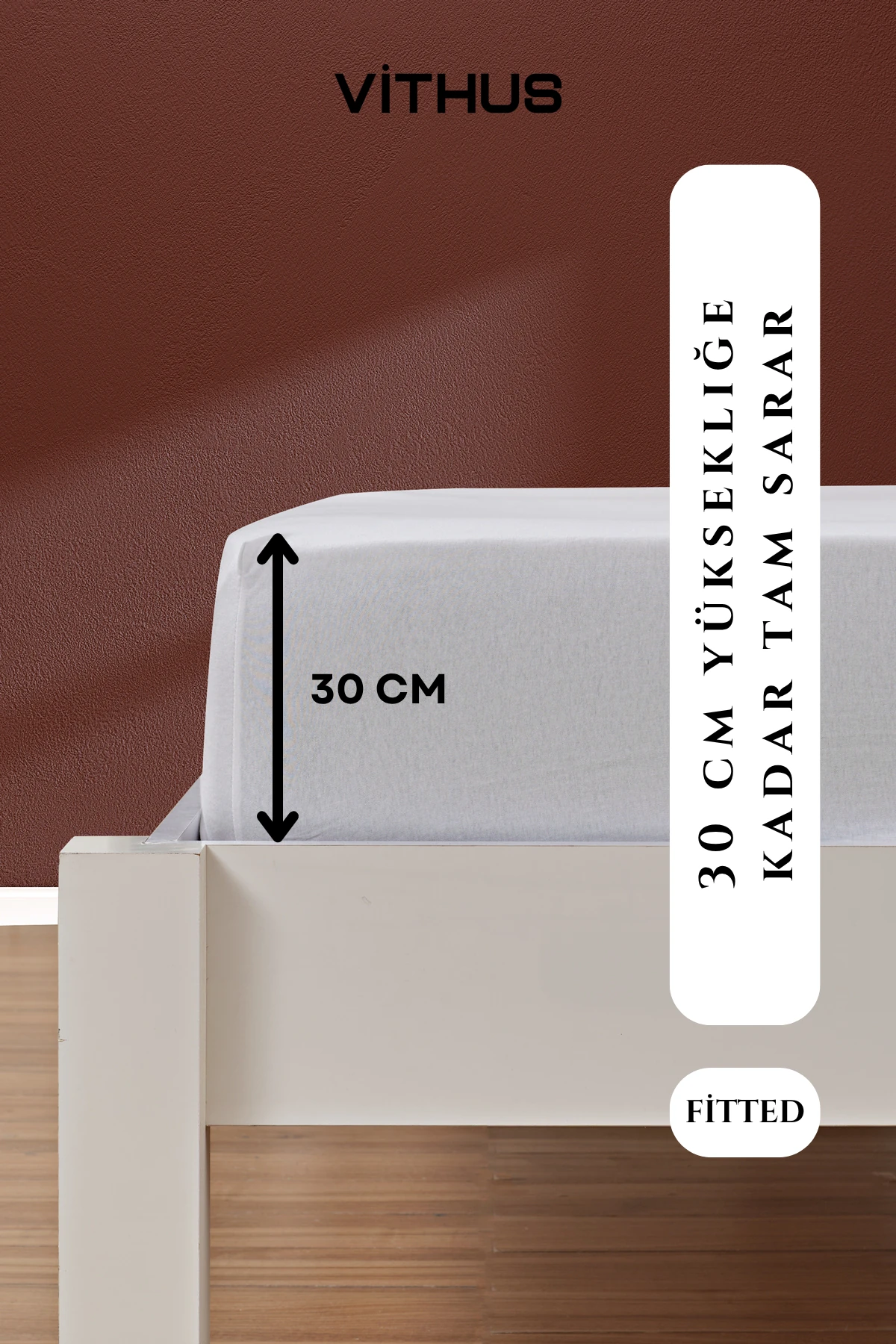 %100 Pamuk Penye Lastikli Çarşaf Tek Kişilik, Çift Kişilik ve Battal Boy