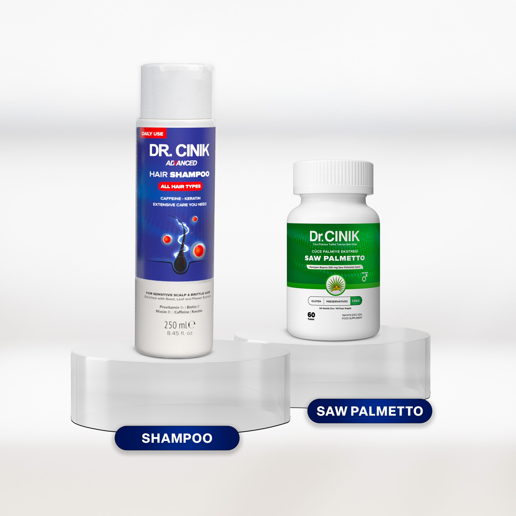 Shampoo + Saw Palmetto
