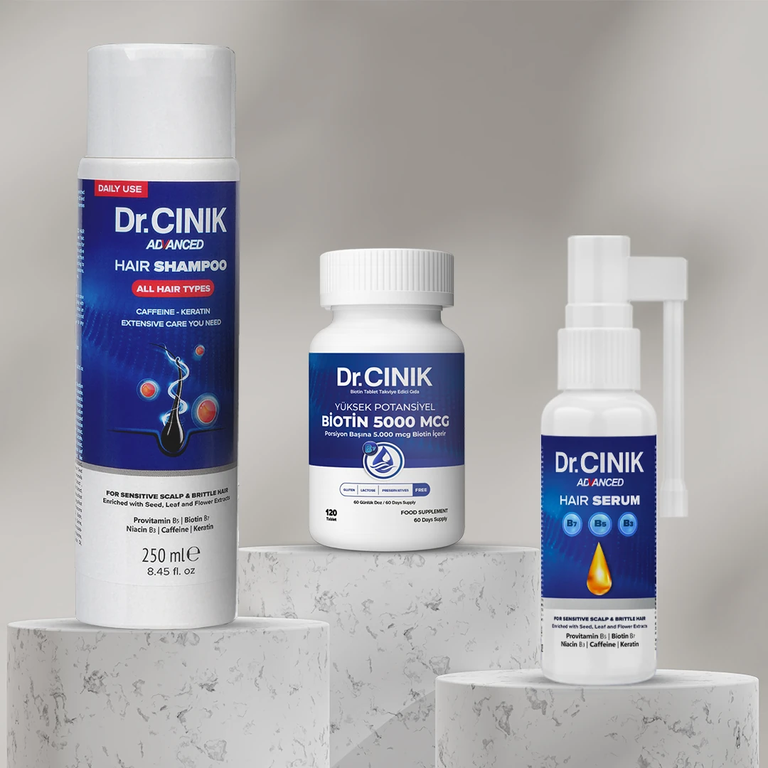 Shampoo + Hair Serum + Biotin