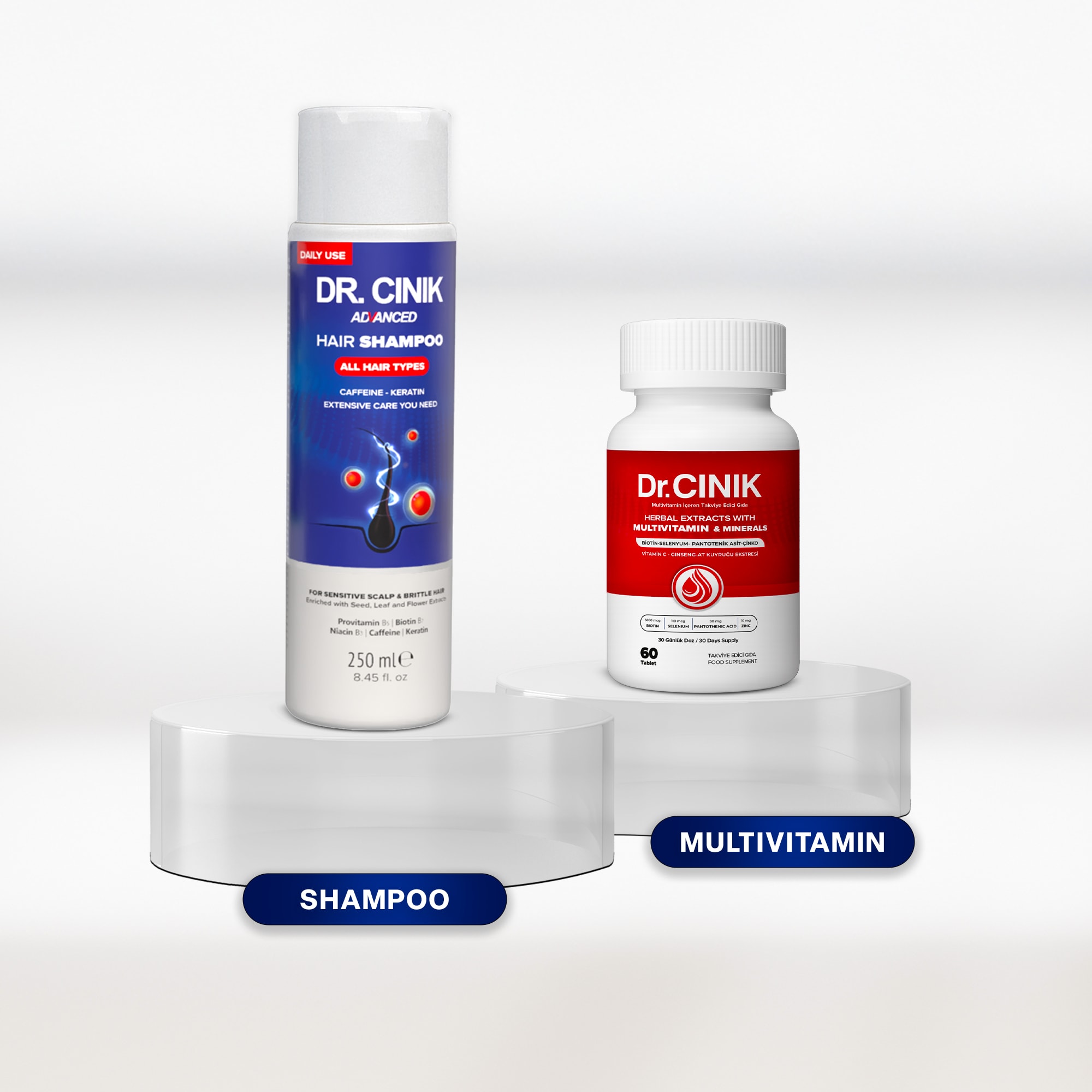 Shampoo + Multivitamin 60 Tablets