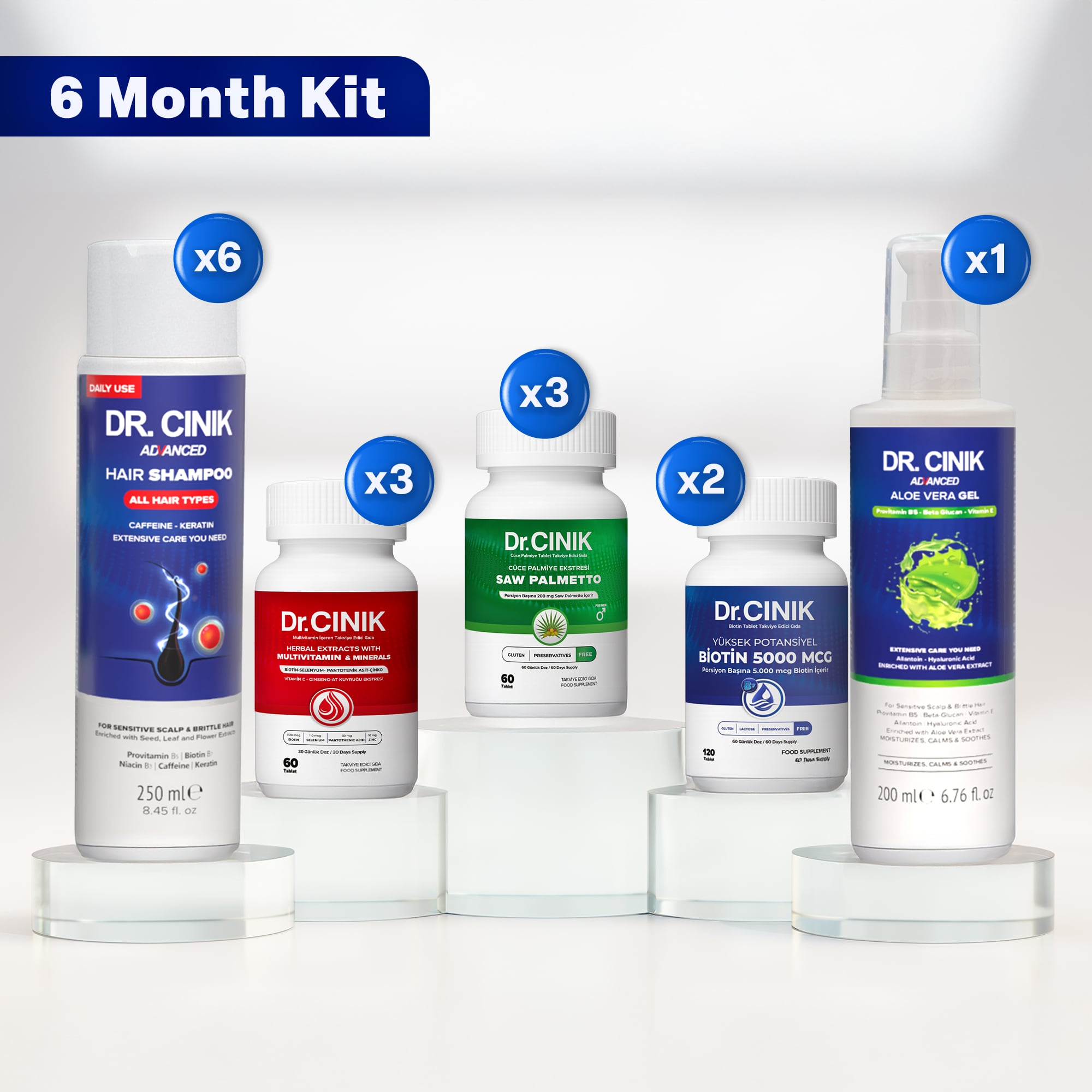 Hair Care Sets 6 Months