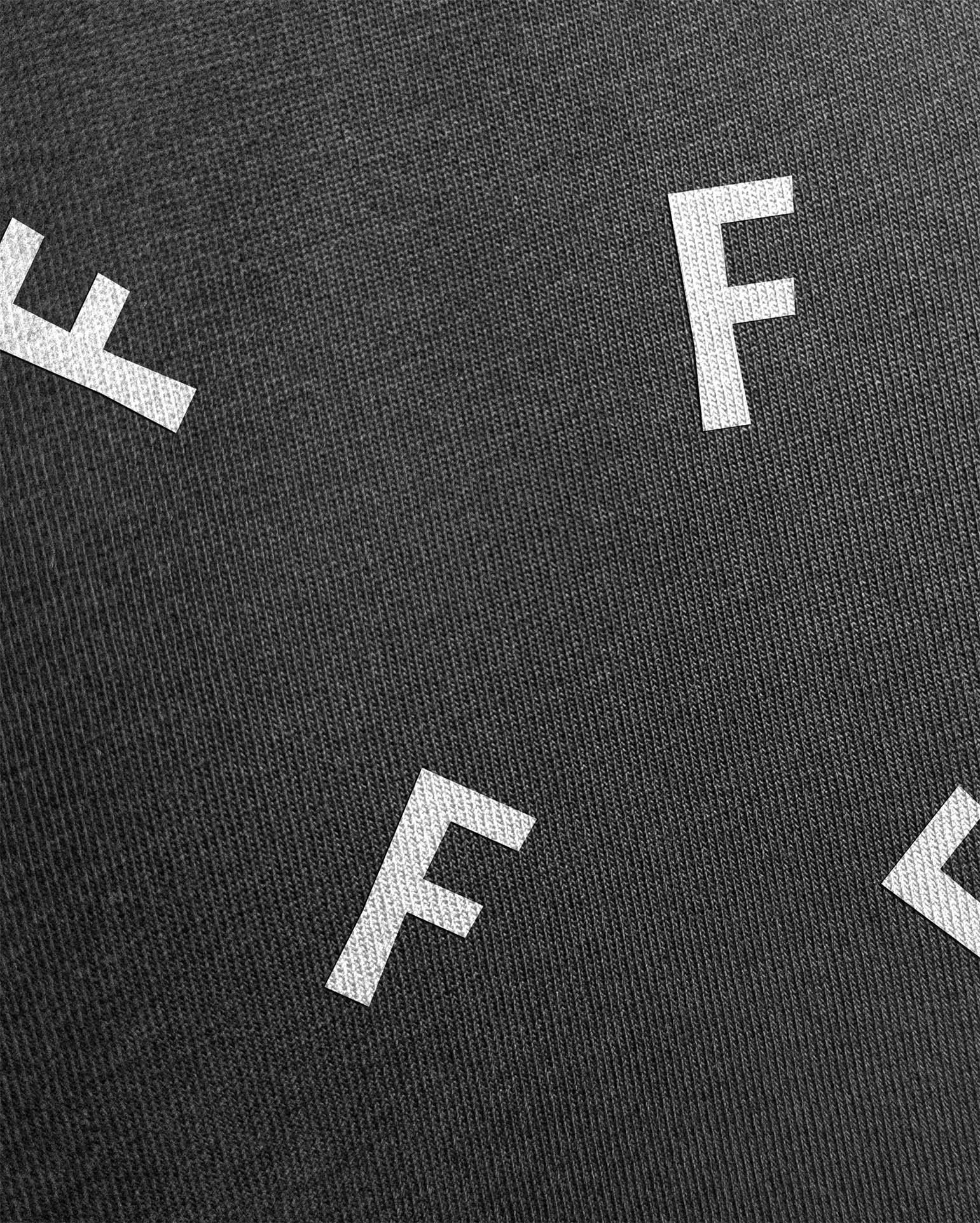 F for F Oversize Premium Unisex Siyah T-Shirt