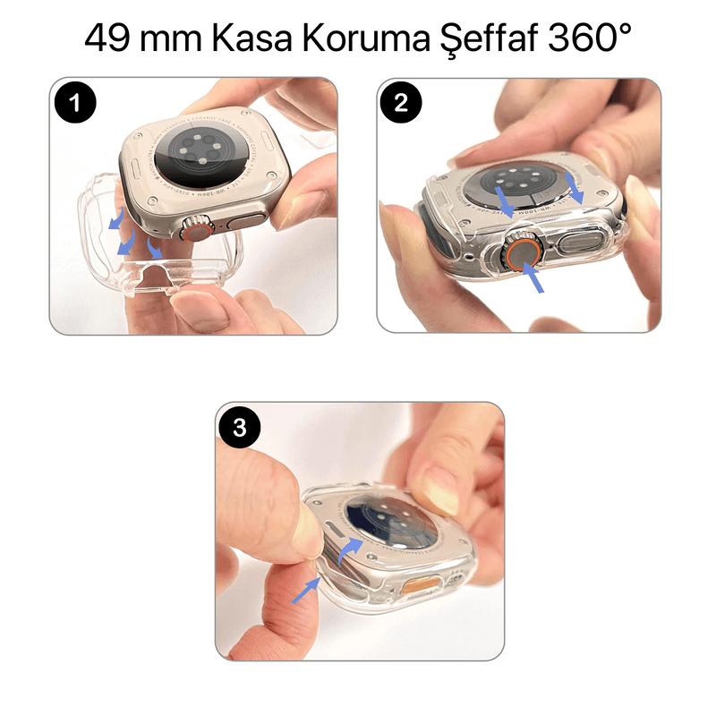  WATCH UYUMLU ŞEFFAF KASA KORUMA 