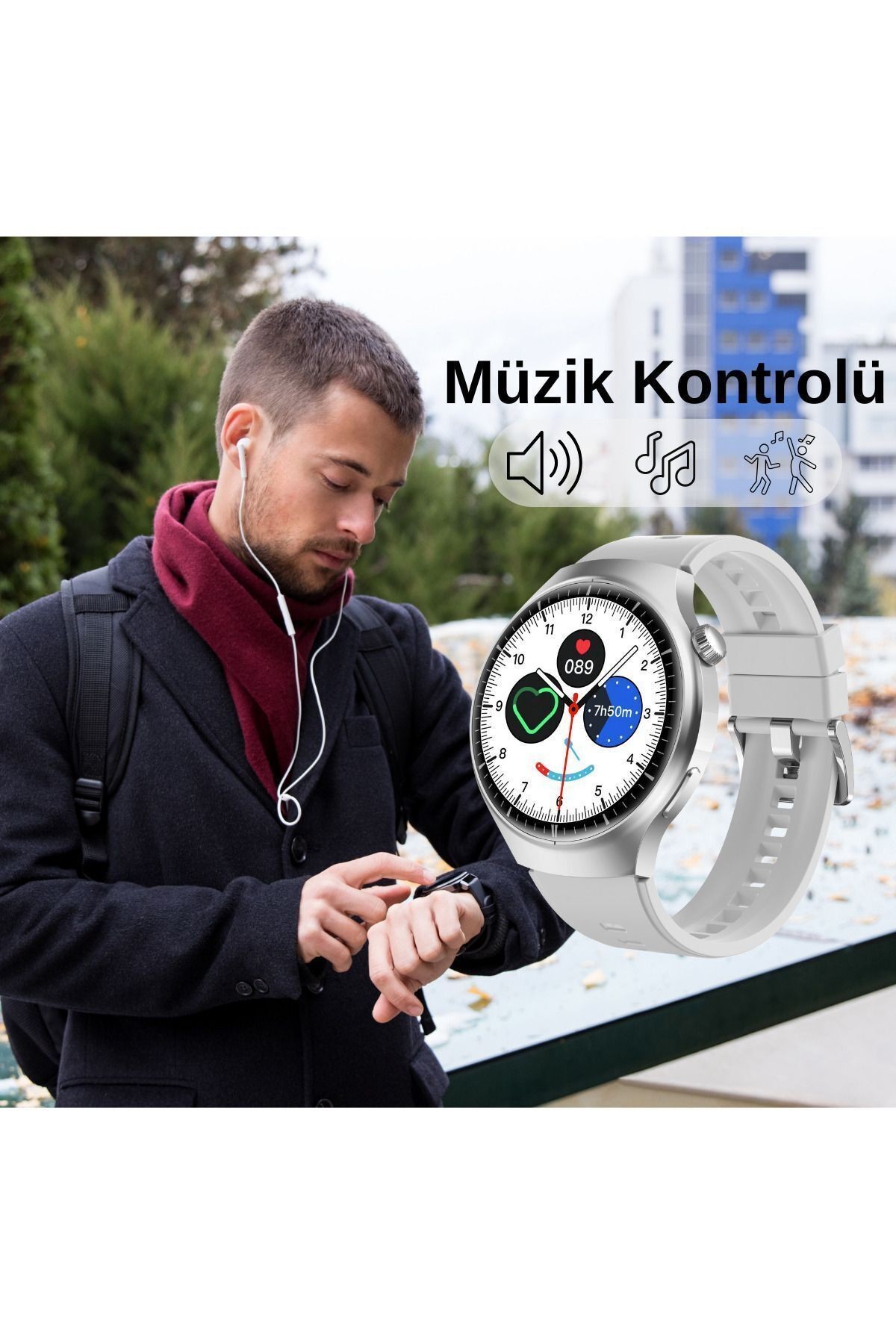 WATCH 4 PRO SUİT+AİR PRO BLUETOOTH KULAKLIK İKİLİ SET