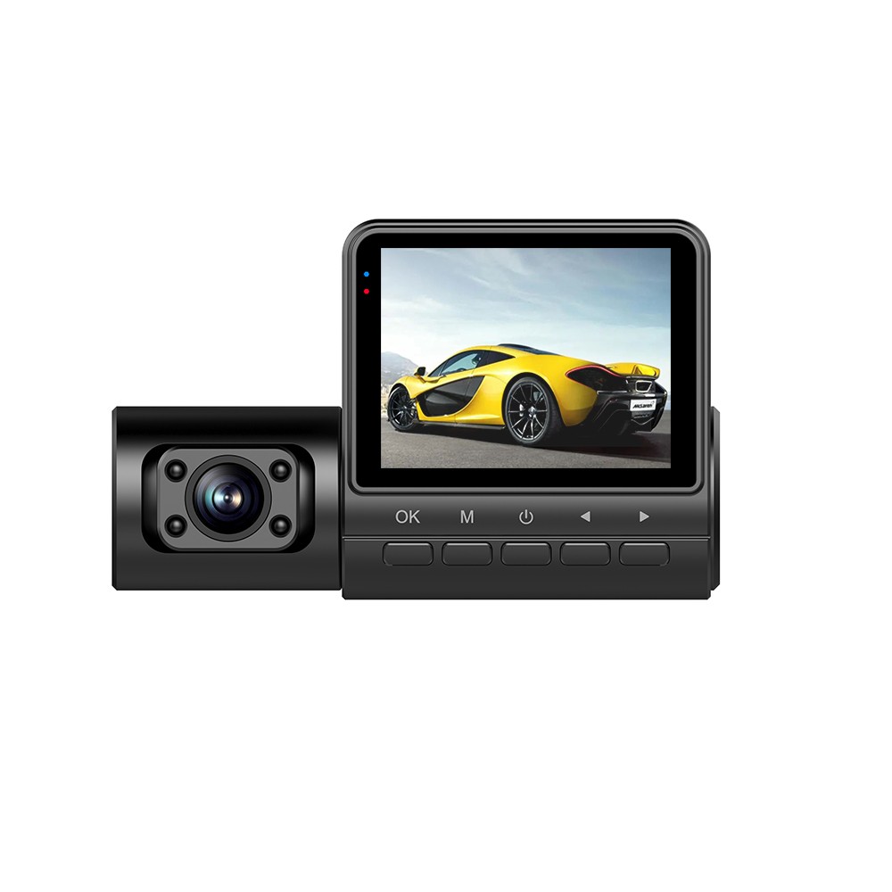 M80 Sınır Ötesi Yeni 2 İnç Üç Kamera Üç Yollu Yüksek Çözünürlüklü Gizli 1080P Araç Kamerası Araba Video Kaydedici