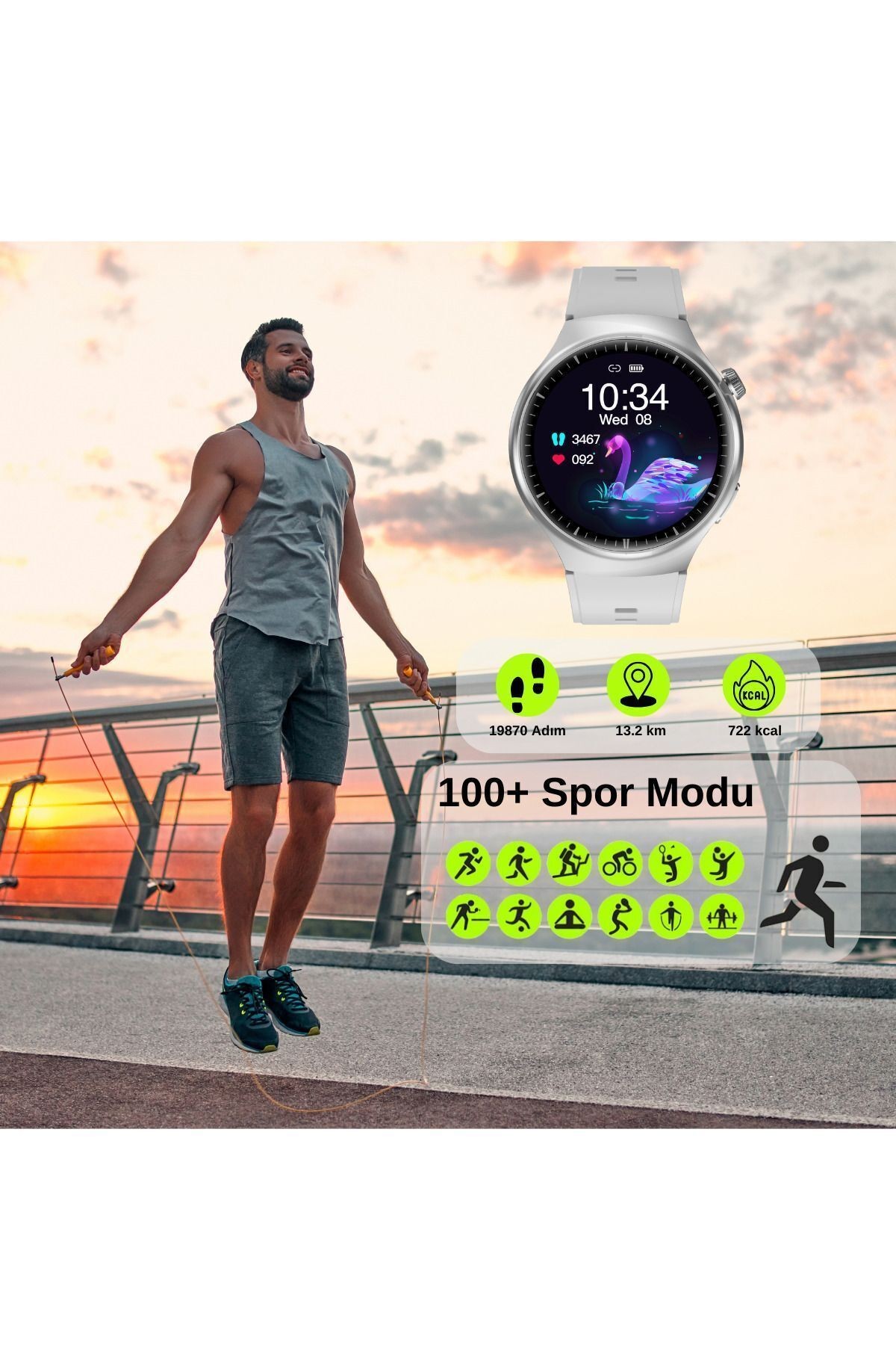 WATCH 4 PRO SUİT+AİR PRO BLUETOOTH KULAKLIK İKİLİ SET