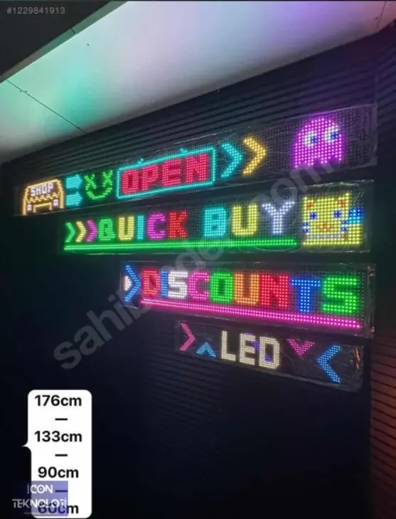 KİŞİSELLEŞTİRİLEBİLİR MATRİX LED PANEL 20X177 CM