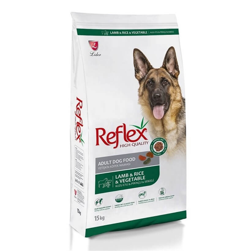 Reflex Kuzulu & Pirinçli Sebzeli Köpek Maması